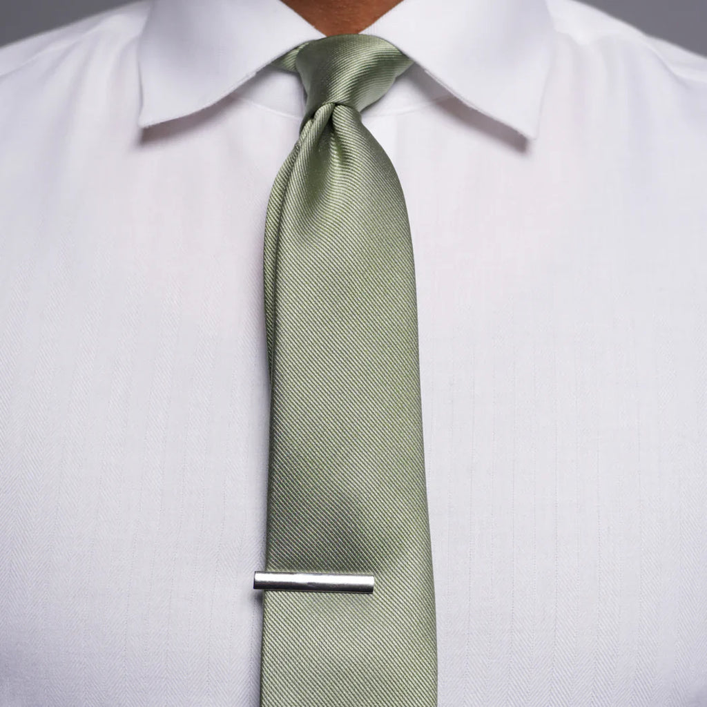 Modren Sage Green Tie