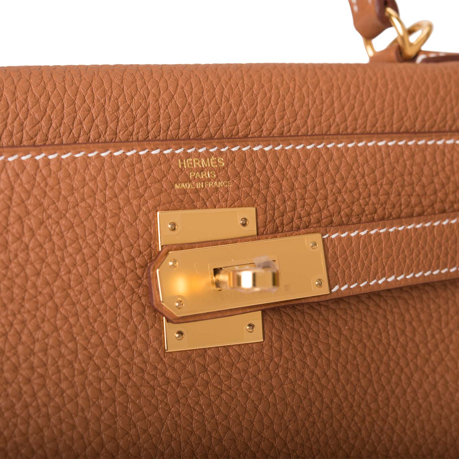Hermes Kelly Retourne 28 Gold Togo Gold Hardware - Exclusu