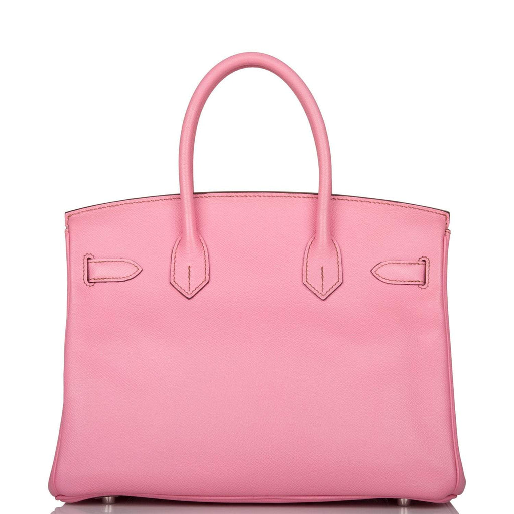 Hermes Birkin 30 Bubblegum 5P Epsom Palladium Hardware