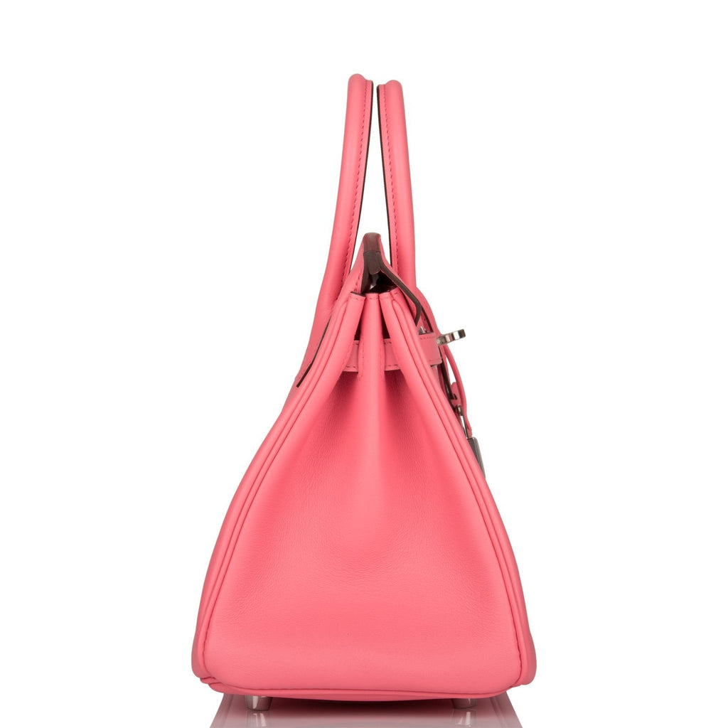 Hermes Birkin 25 Rose D'Ete Swift Palladium Hardware - Exclusu