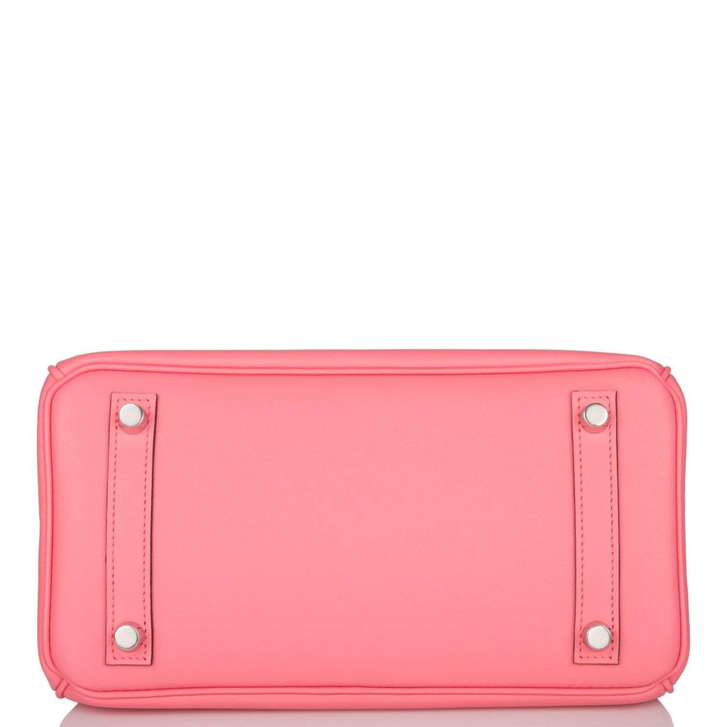 Hermes Birkin 25 Rose D'Ete Swift Palladium Hardware - Exclusu