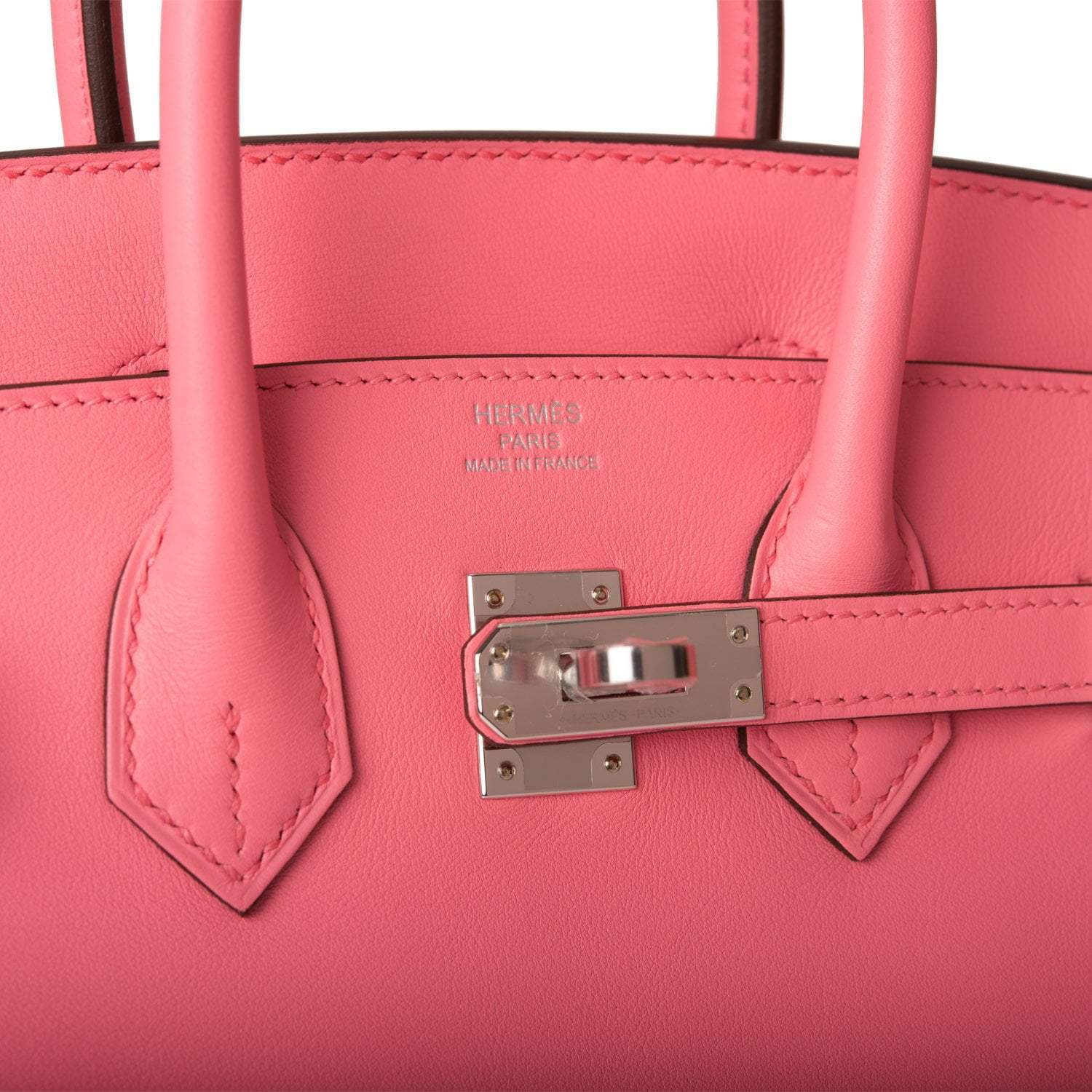 Hermes Birkin 25 Rose D'Ete Swift Palladium Hardware - Exclusu