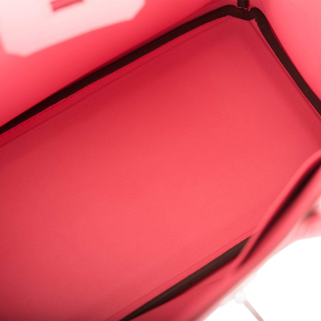 Hermes Birkin 25 Rose D'Ete Swift Palladium Hardware - Exclusu