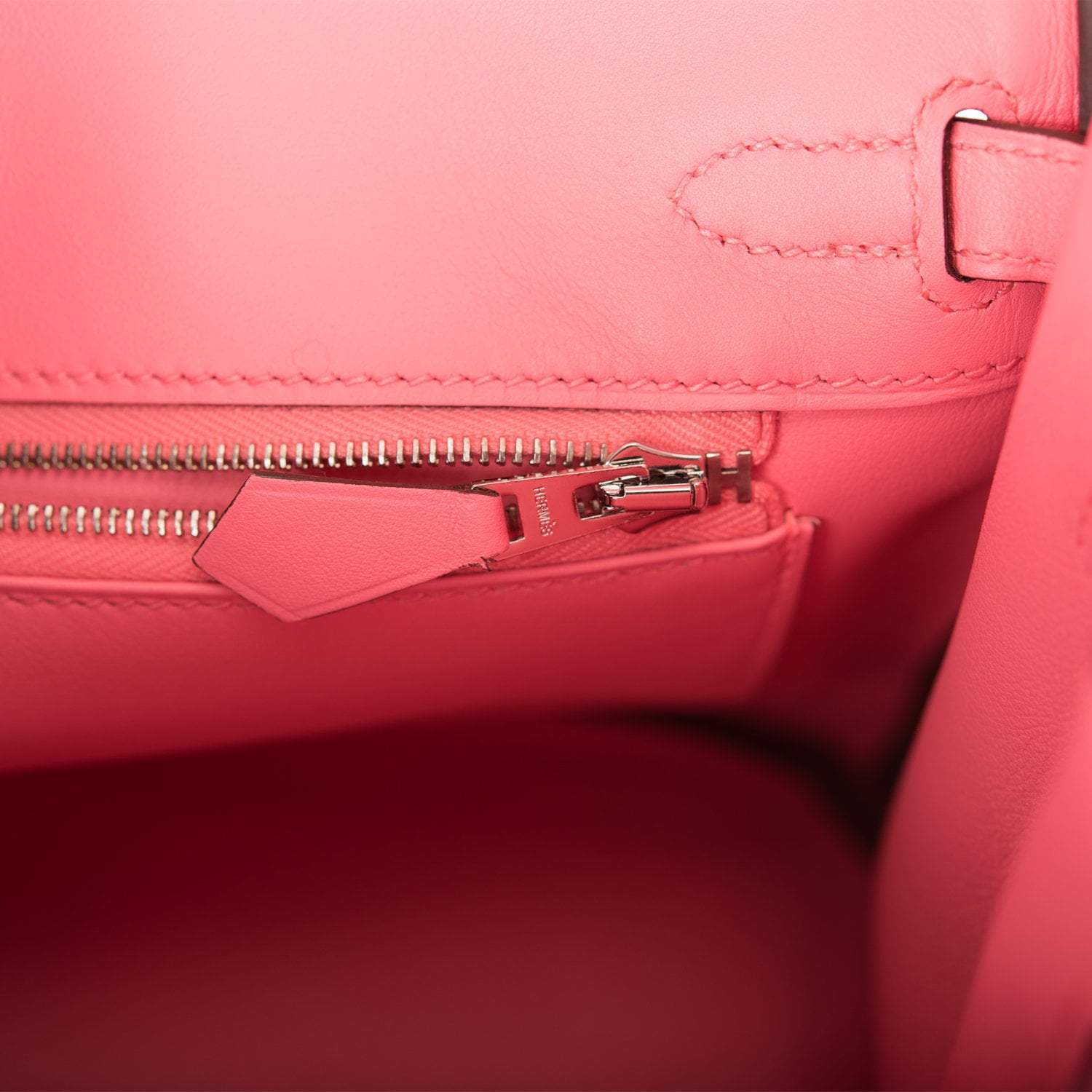 Hermes Birkin 25 Rose D'Ete Swift Palladium Hardware - Exclusu