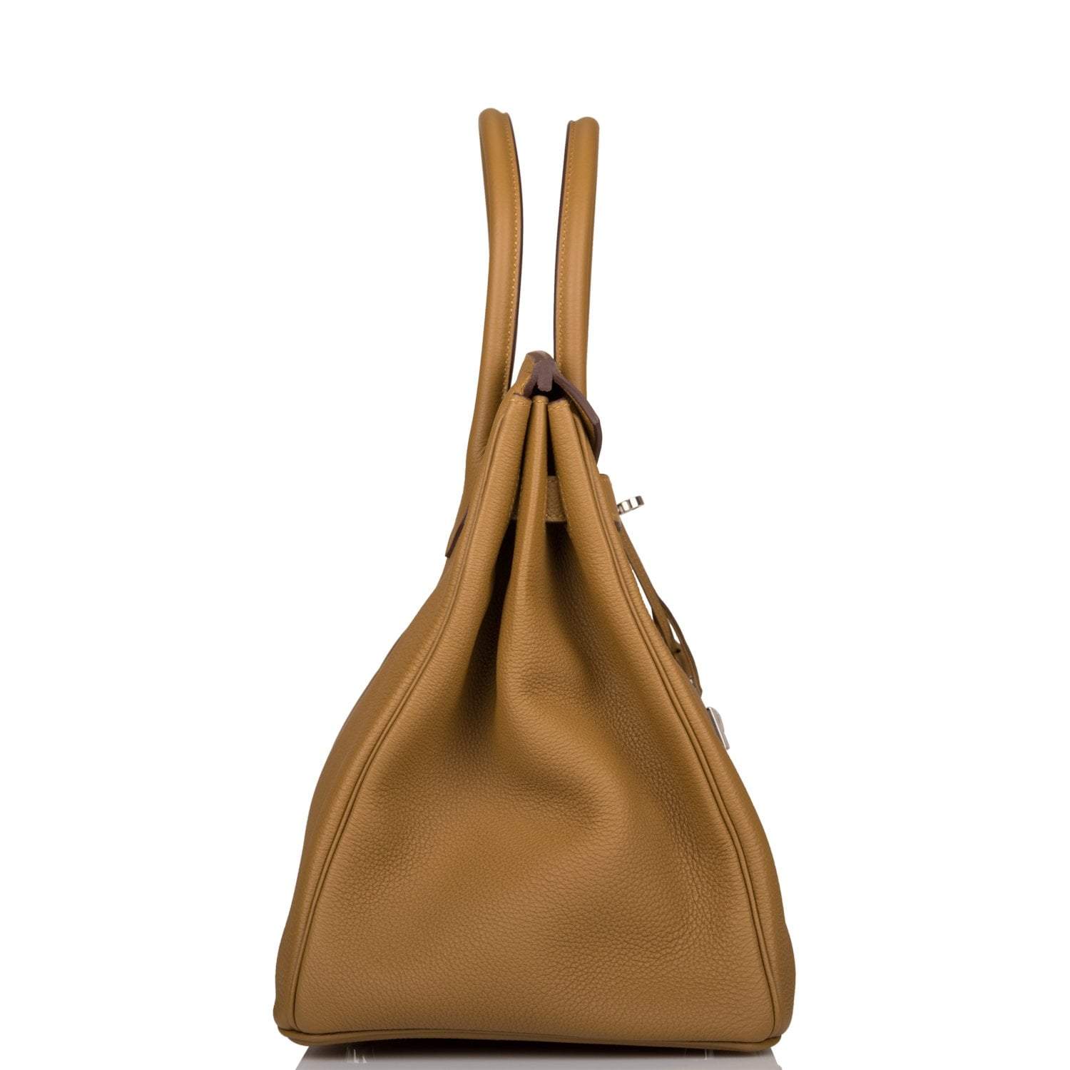 Hermes Birkin 35 Bronze D'Or Togo Palladium Hardware - Exclusu