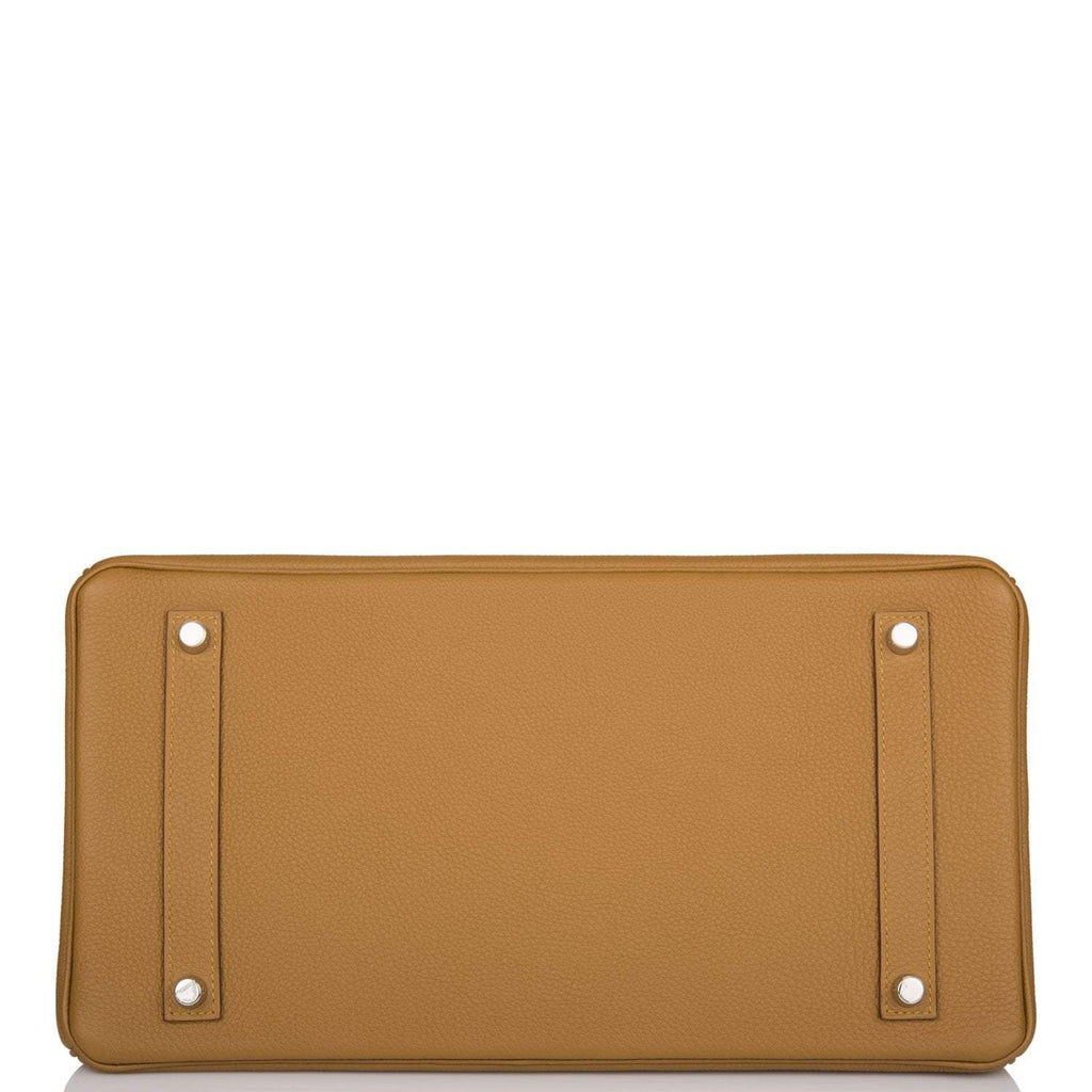 Hermes Birkin 35 Bronze D'Or Togo Palladium Hardware - Exclusu