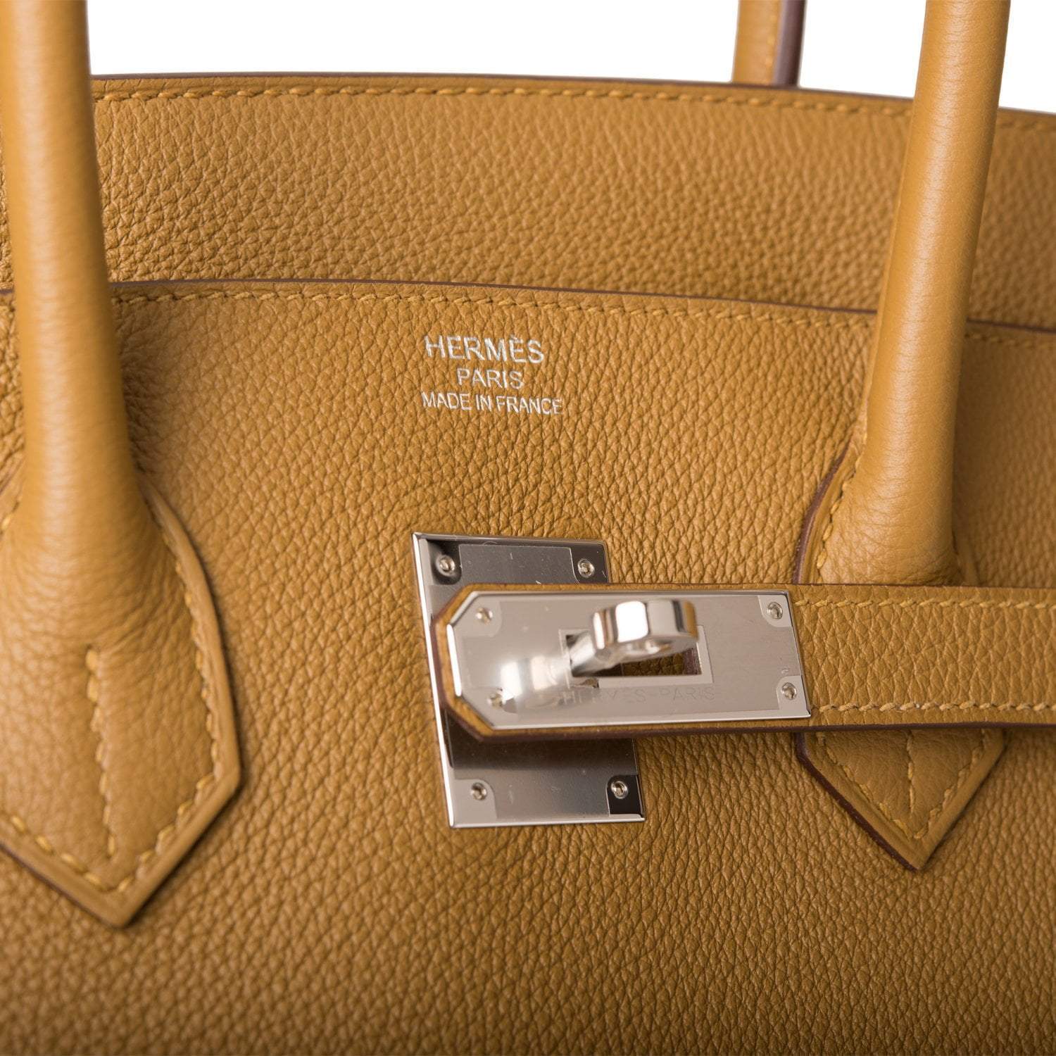 Hermes Birkin 35 Bronze D'Or Togo Palladium Hardware - Exclusu