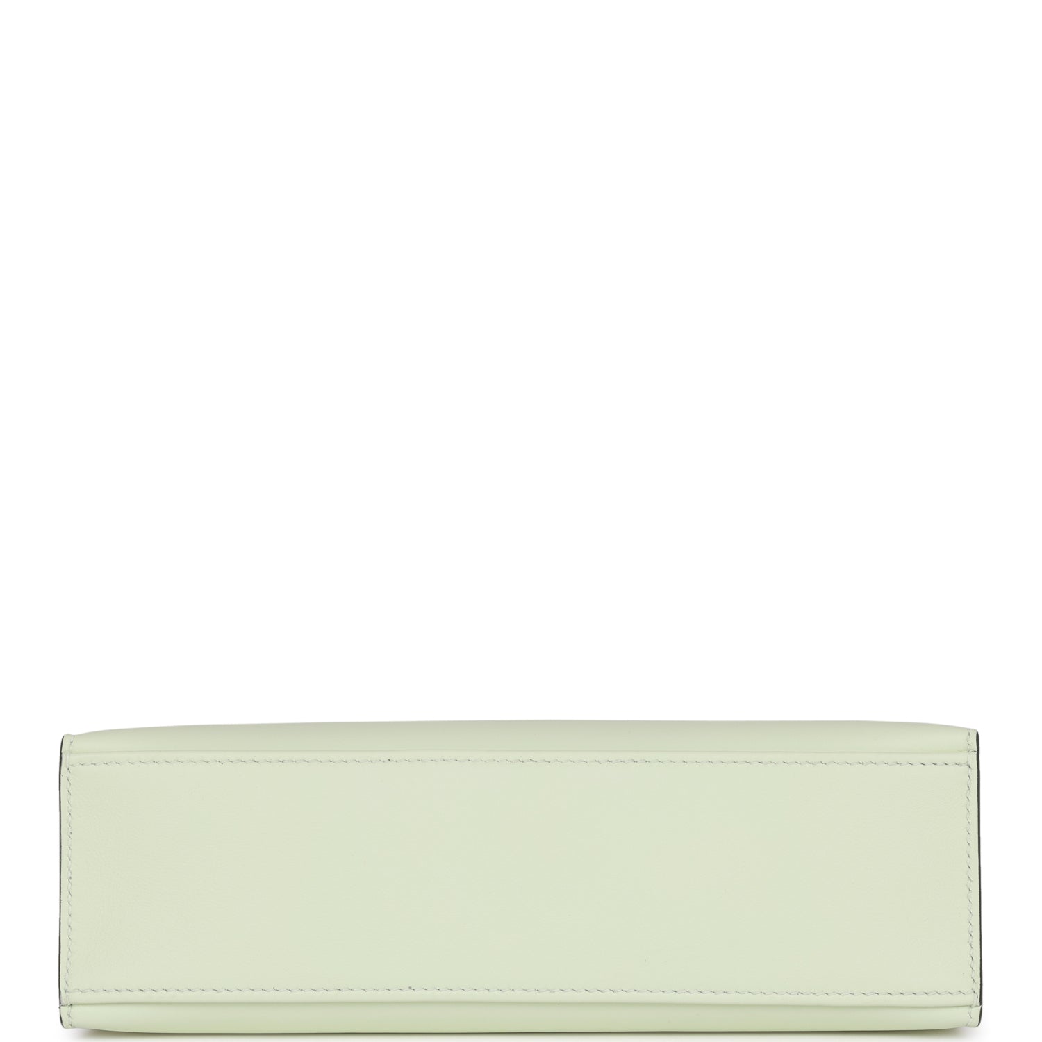 Hermes Kelly Pochette Vert Fizz Swift Palladium Hardware - Exclusu