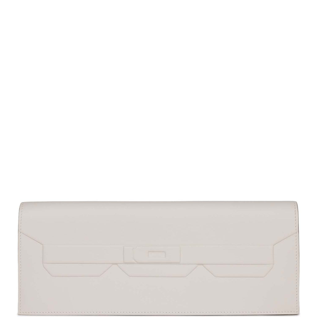 Hermes Shadow Kelly Cut Gris Pale Swift - Exclusu