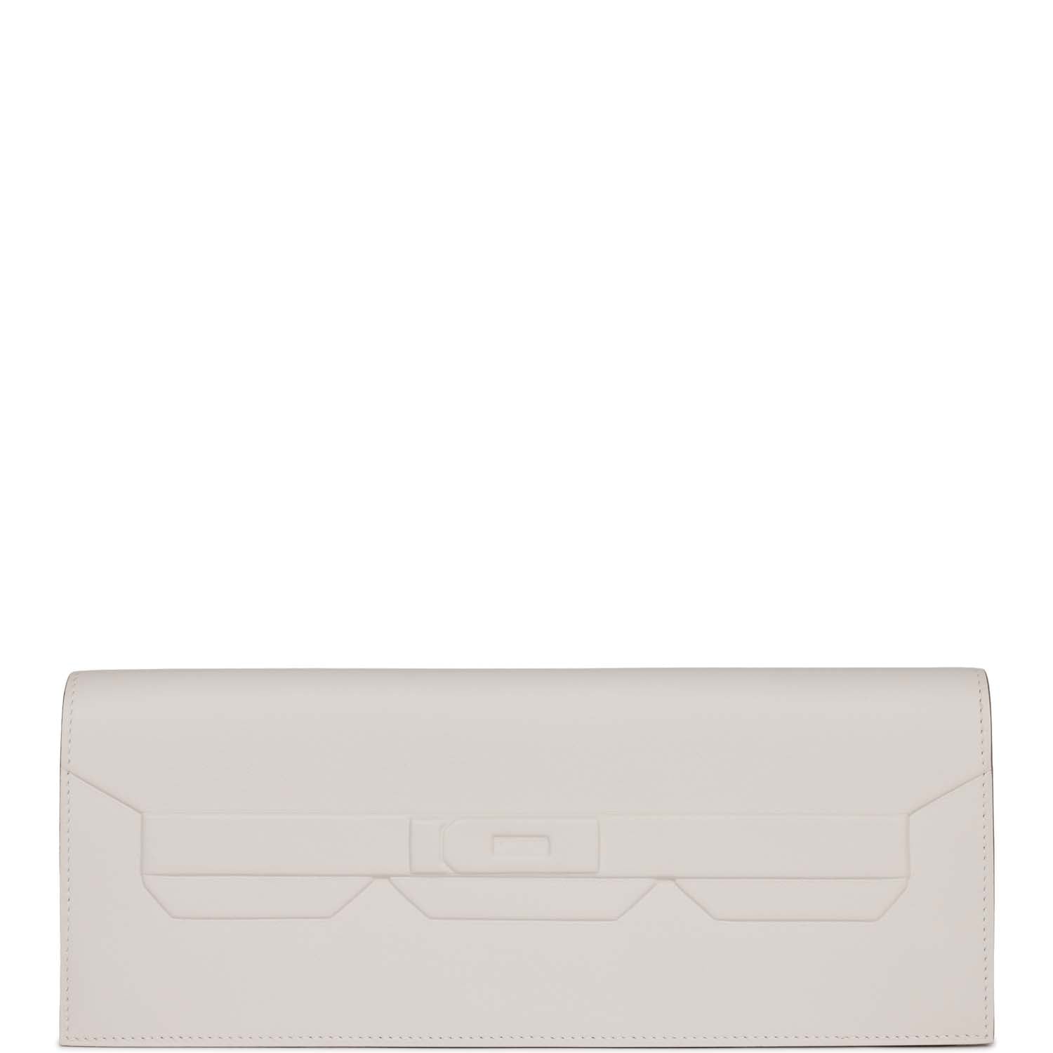 Hermes Shadow Kelly Cut Gris Pale Swift - Exclusu