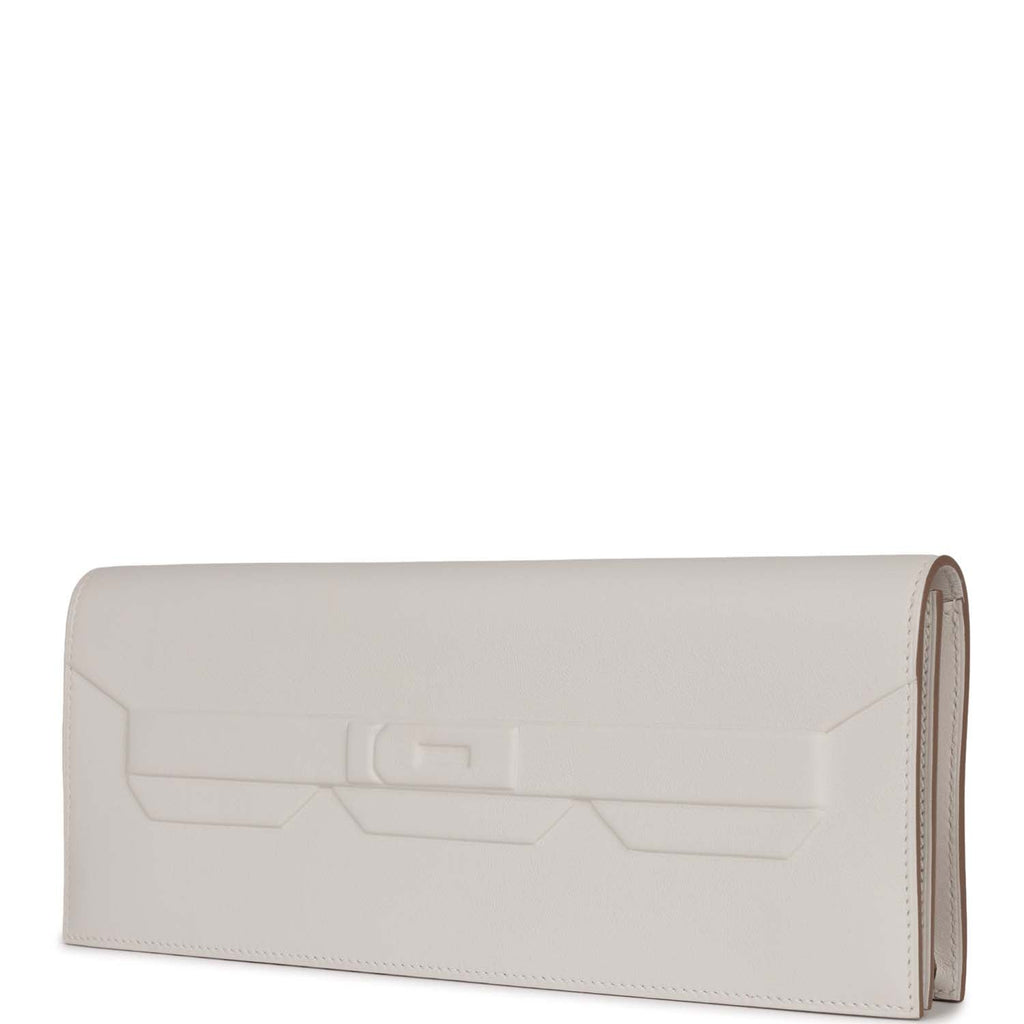 Hermes Shadow Kelly Cut Gris Pale Swift - Exclusu