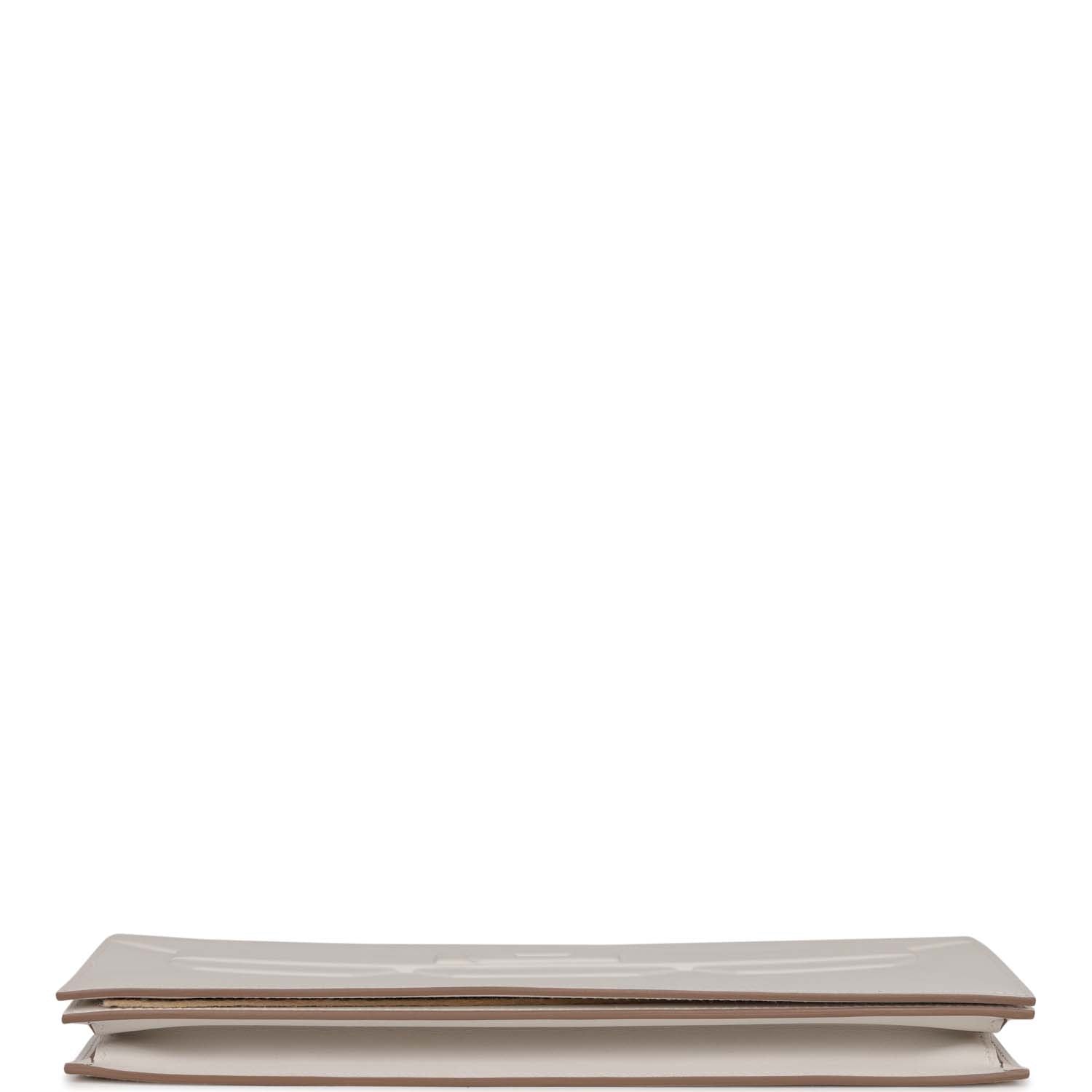 Hermes Shadow Kelly Cut Gris Pale Swift - Exclusu