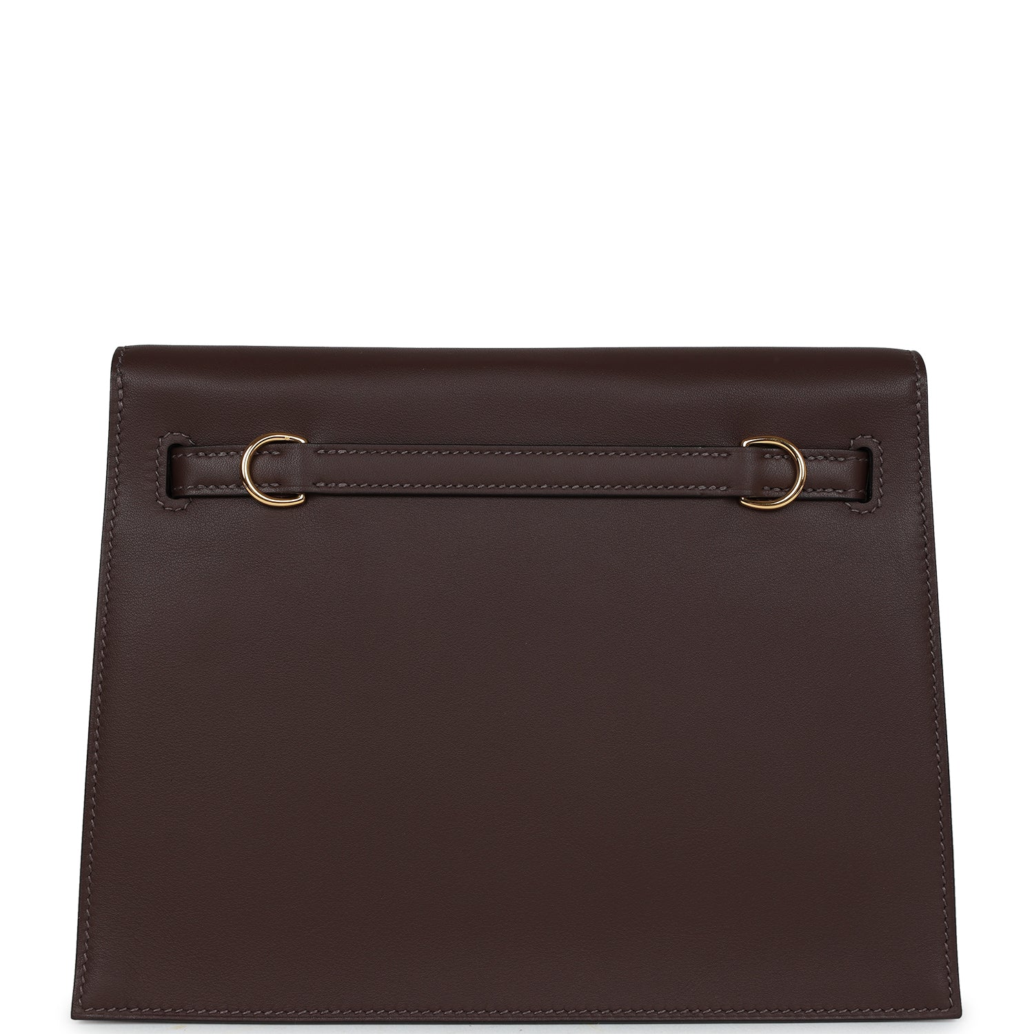 Hermes Kelly Danse Anate Moka Swift Gold Hardware - Exclusu