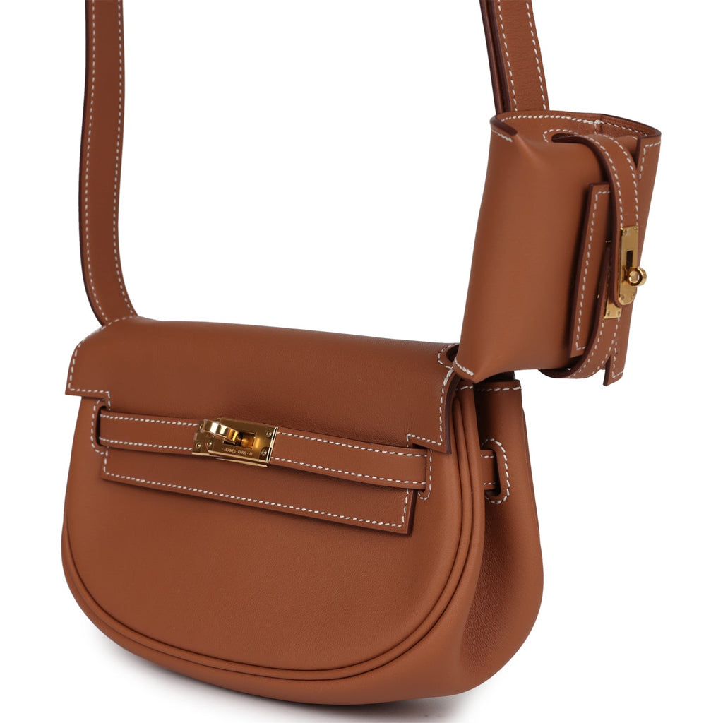 Hermes Kelly Moove Gold Swift Gold Hardware - Exclusu