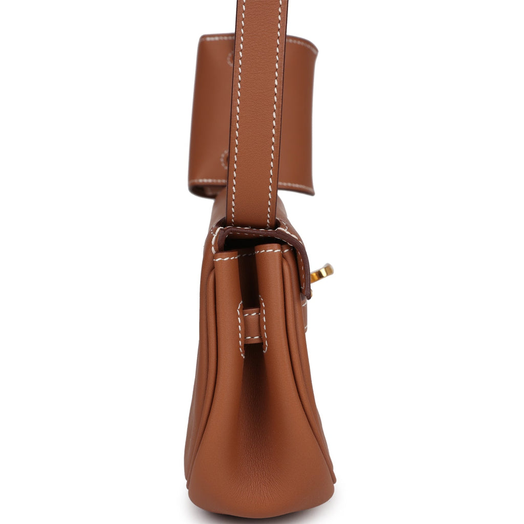 Hermes Kelly Moove Gold Swift Gold Hardware - Exclusu