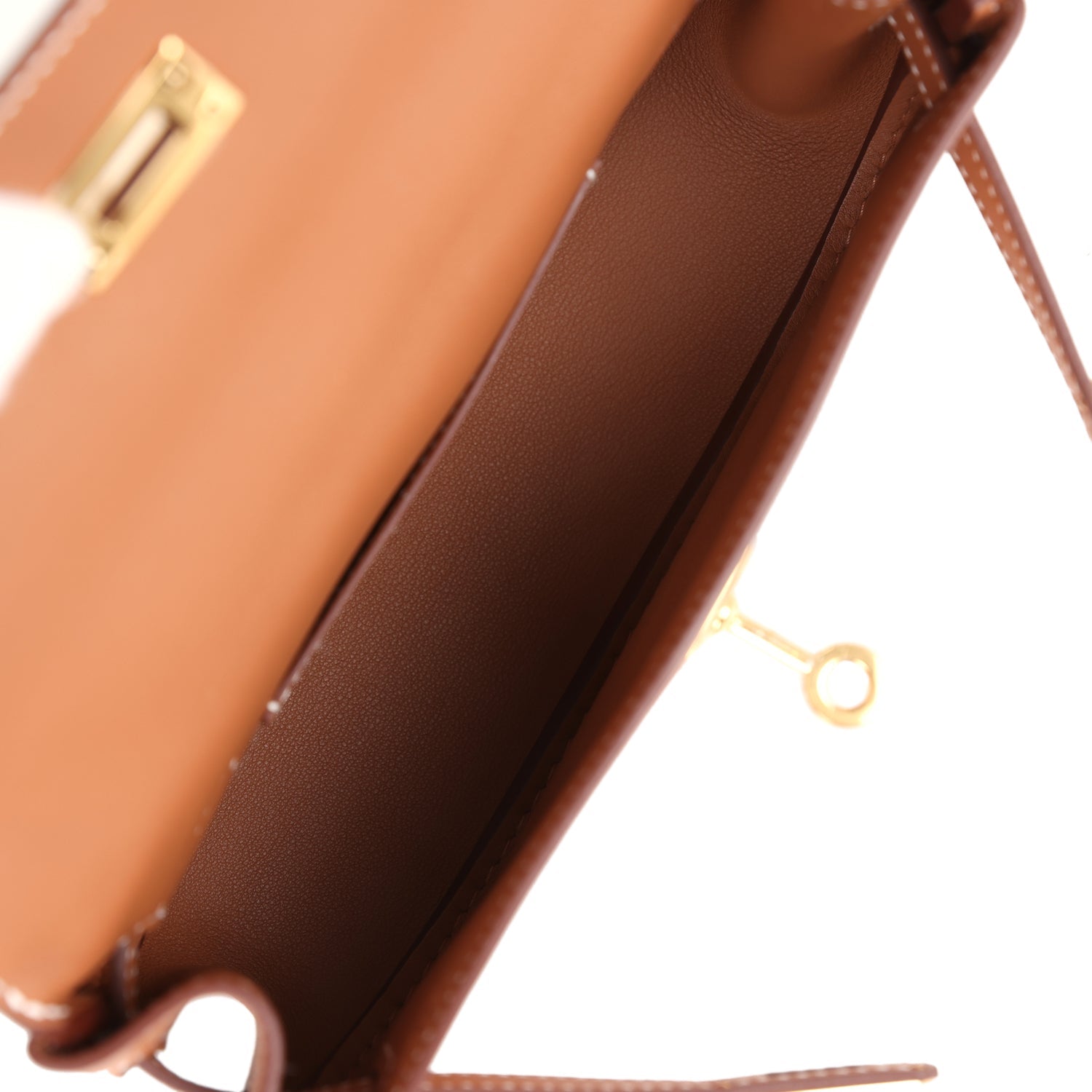 Hermes Kelly Moove Gold Swift Gold Hardware - Exclusu