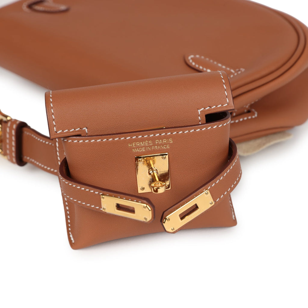 Hermes Kelly Moove Gold Swift Gold Hardware - Exclusu