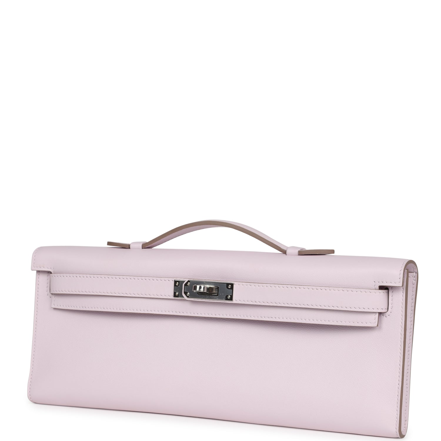 Hermes Kelly Cut Mauve Pale Swift Palladium Hardware - Exclusu