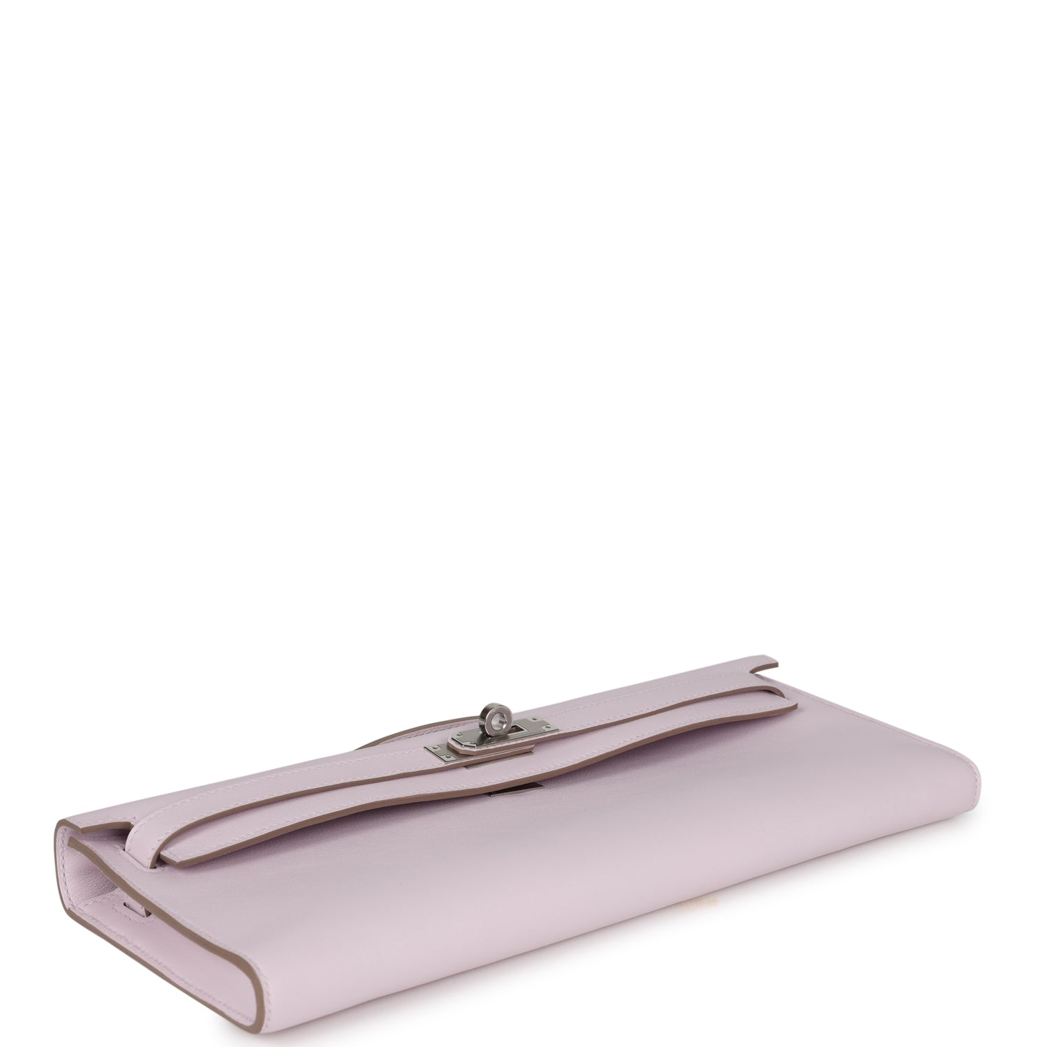 Hermes Kelly Cut Mauve Pale Swift Palladium Hardware - Exclusu