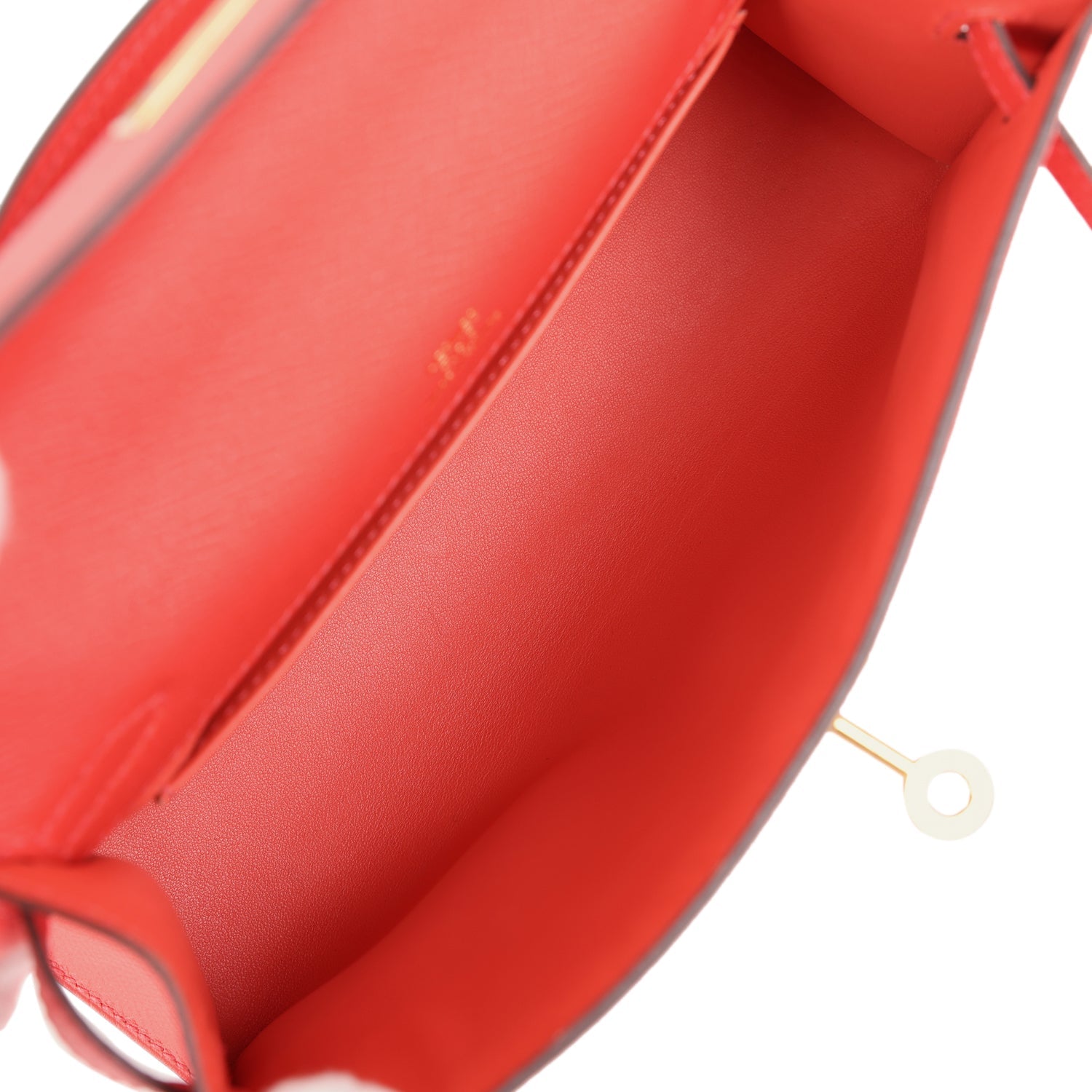 Hermes Kelly Pochette Rose Jaipur Epsom Gold Hardware - Exclusu