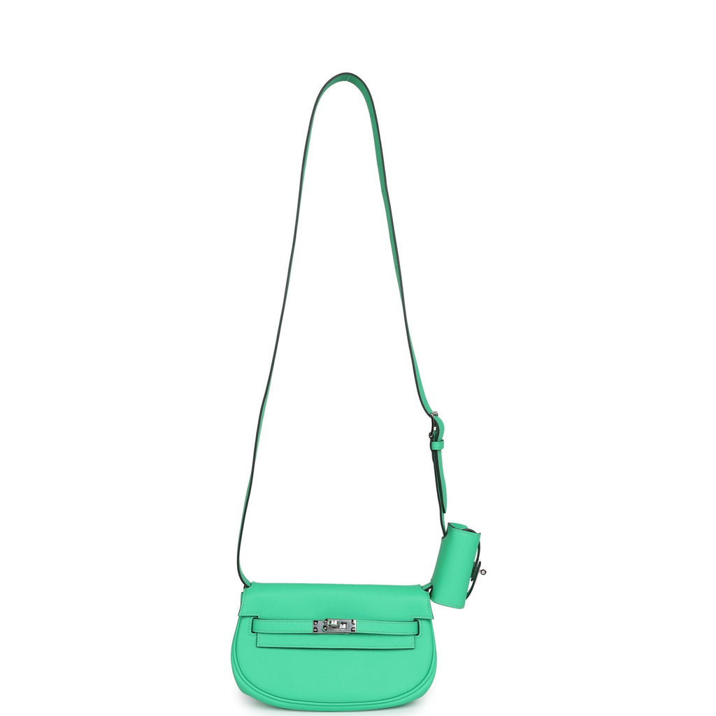 Hermes Kelly Moove Vert Comics Swift Palladium Hardware - Exclusu