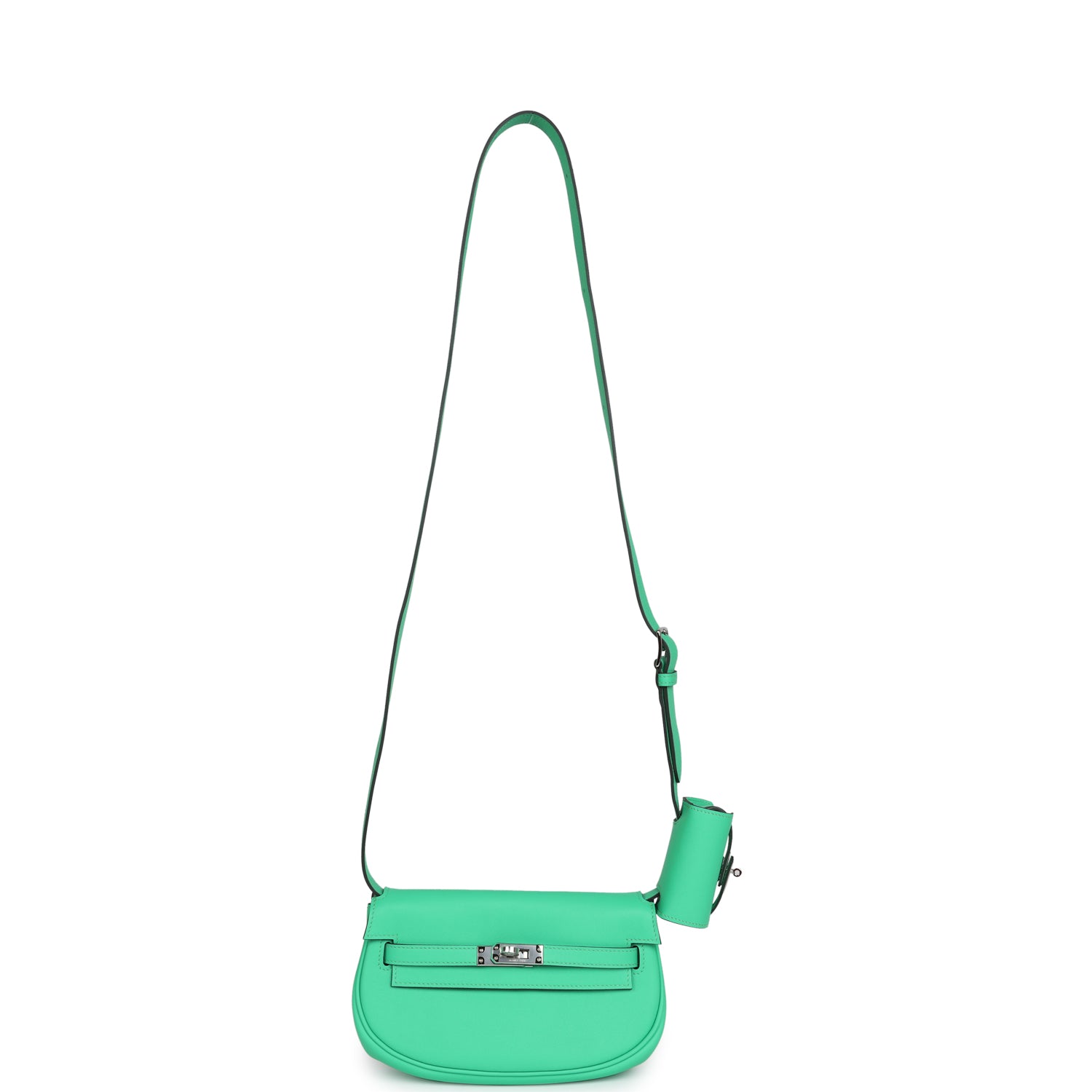 Hermes Kelly Moove Vert Comics Swift Palladium Hardware - Exclusu
