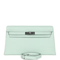 Hermes Kelly Elan Vert Peppermint Epsom Palladium Hardware - Exclusu