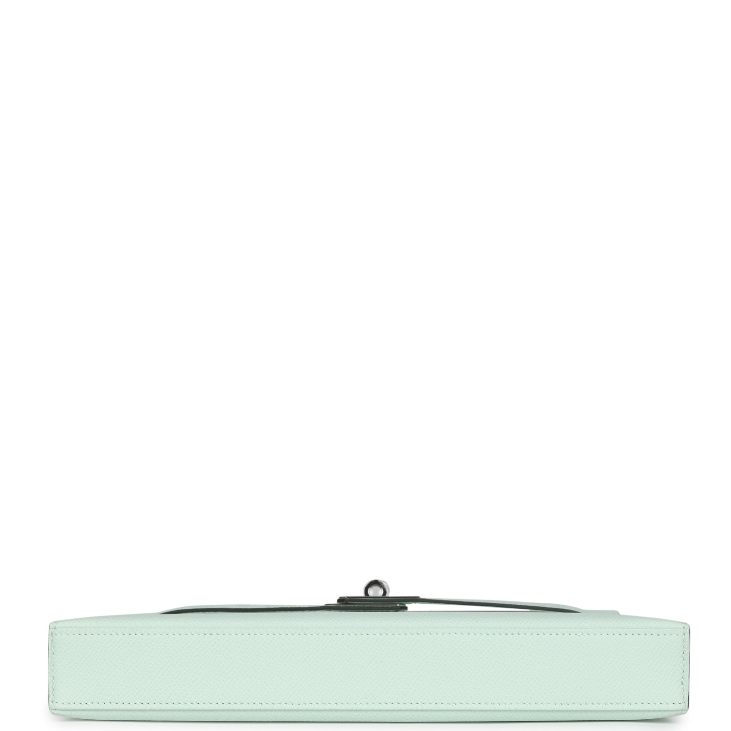 Hermes Kelly Elan Vert Peppermint Epsom Palladium Hardware - Exclusu