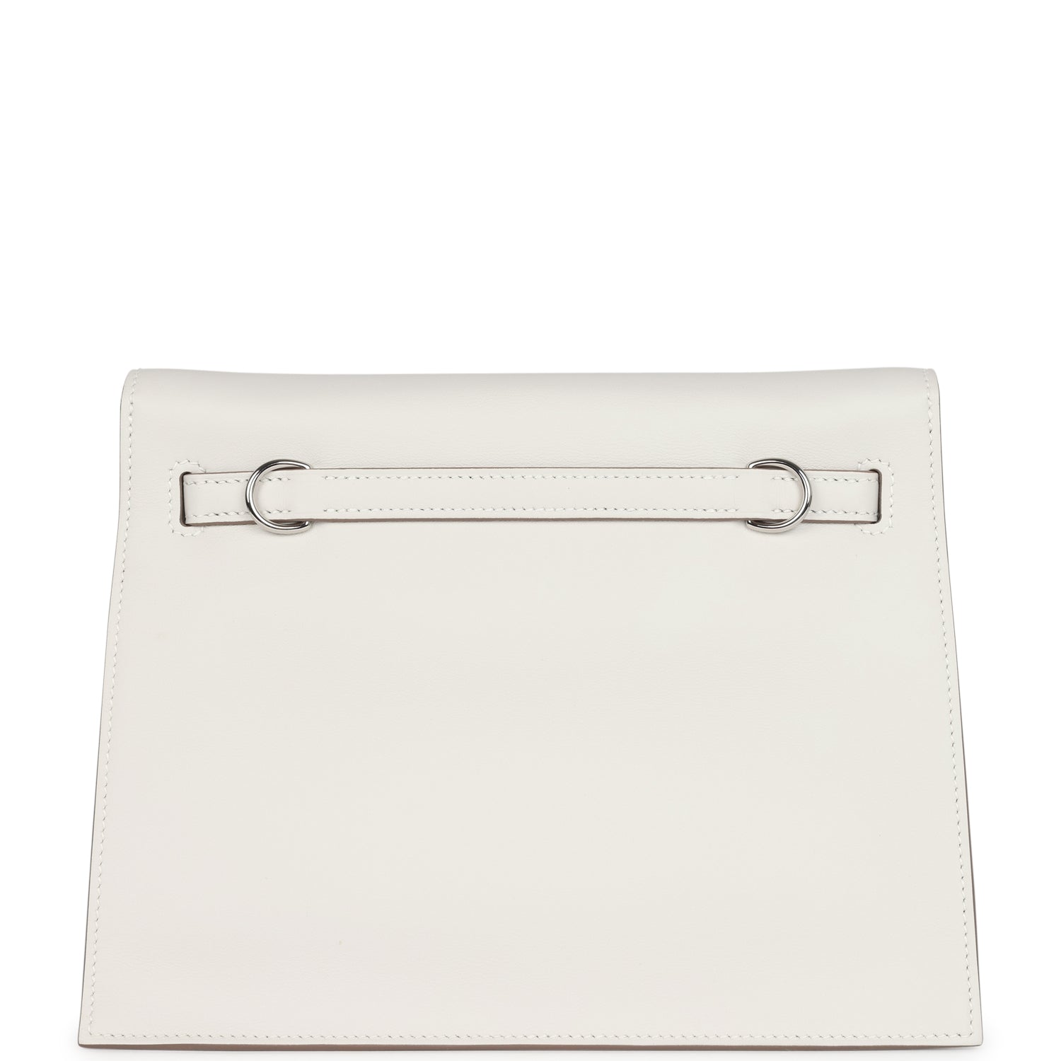 Hermes Kelly Danse Gris Pale Swift Palladium Hardware - Exclusu