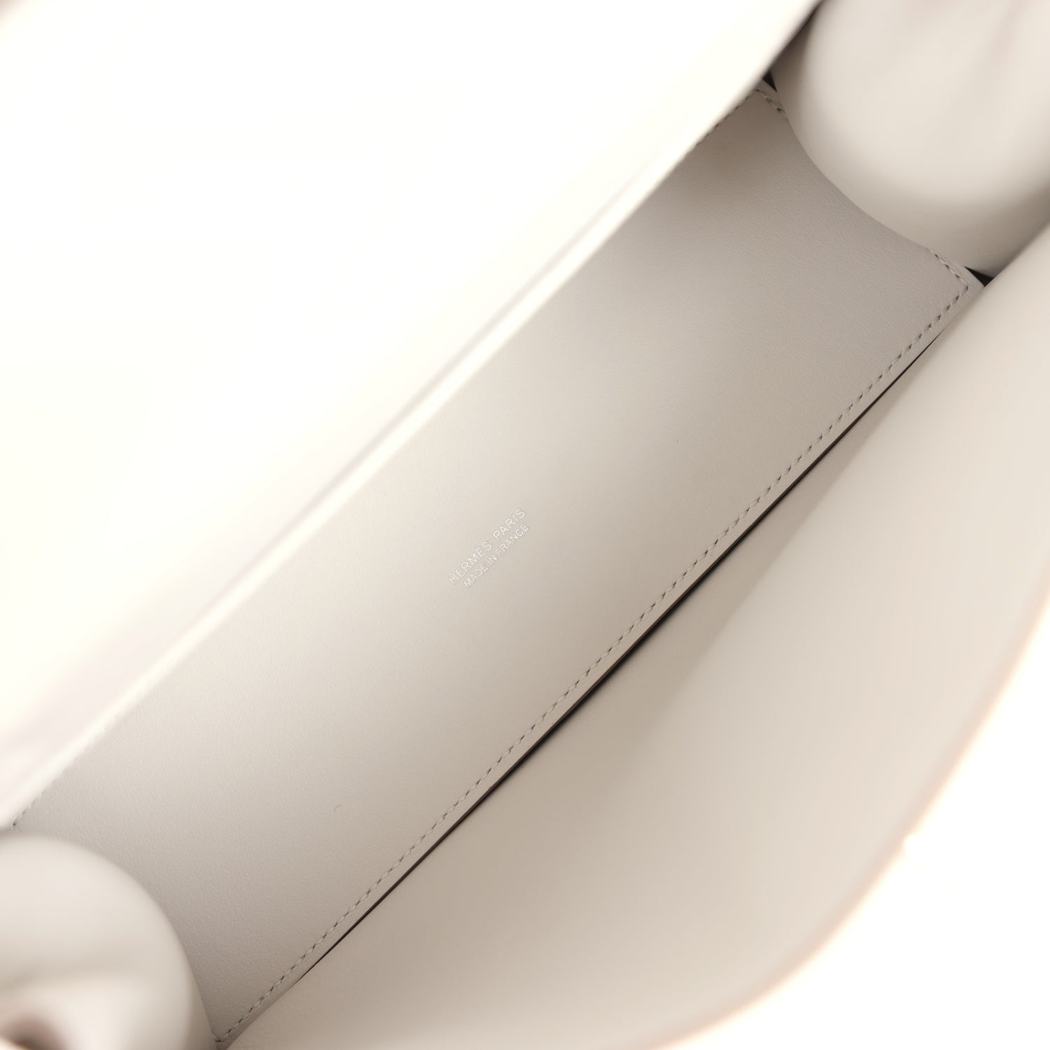 Hermes Kelly Danse Gris Pale Swift Palladium Hardware - Exclusu