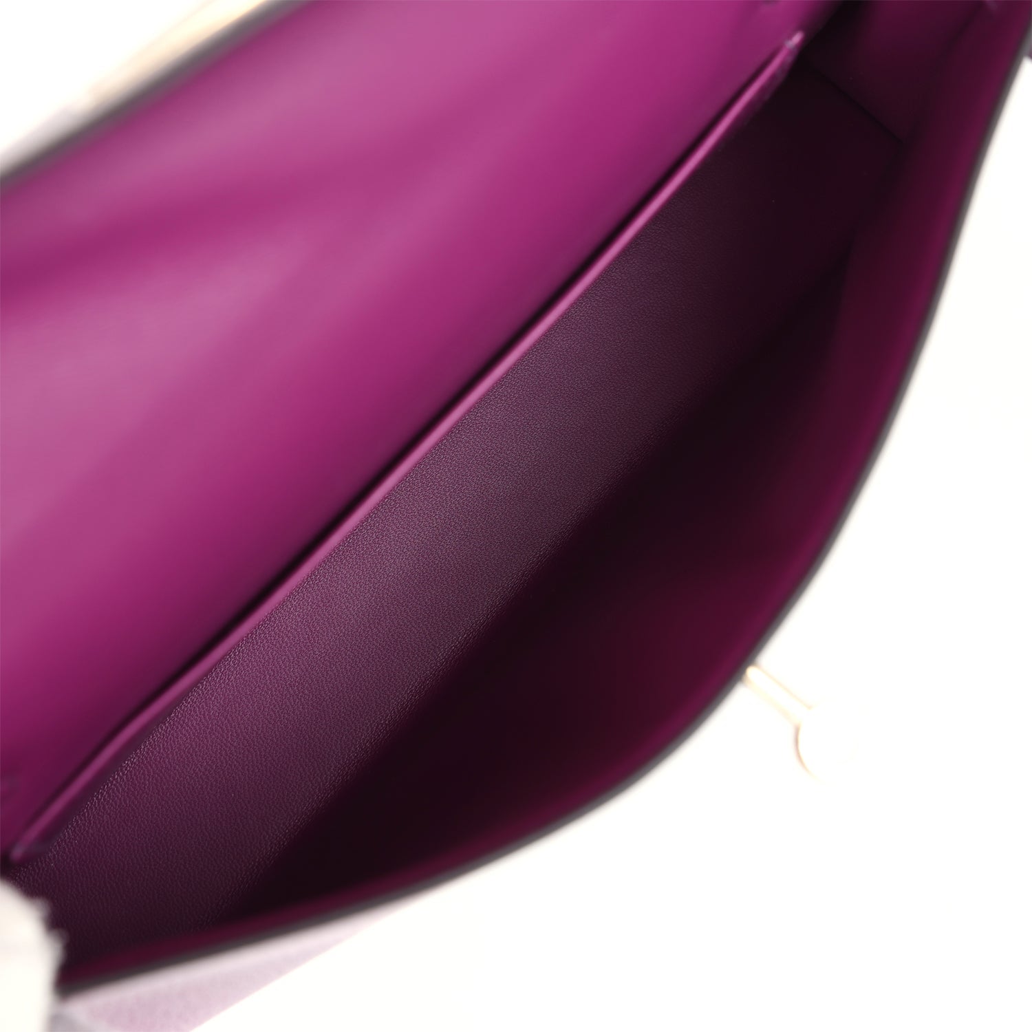 Hermes Kelly Elan Anemone Chevre Chamkila Permabrass Hardware - Exclusu