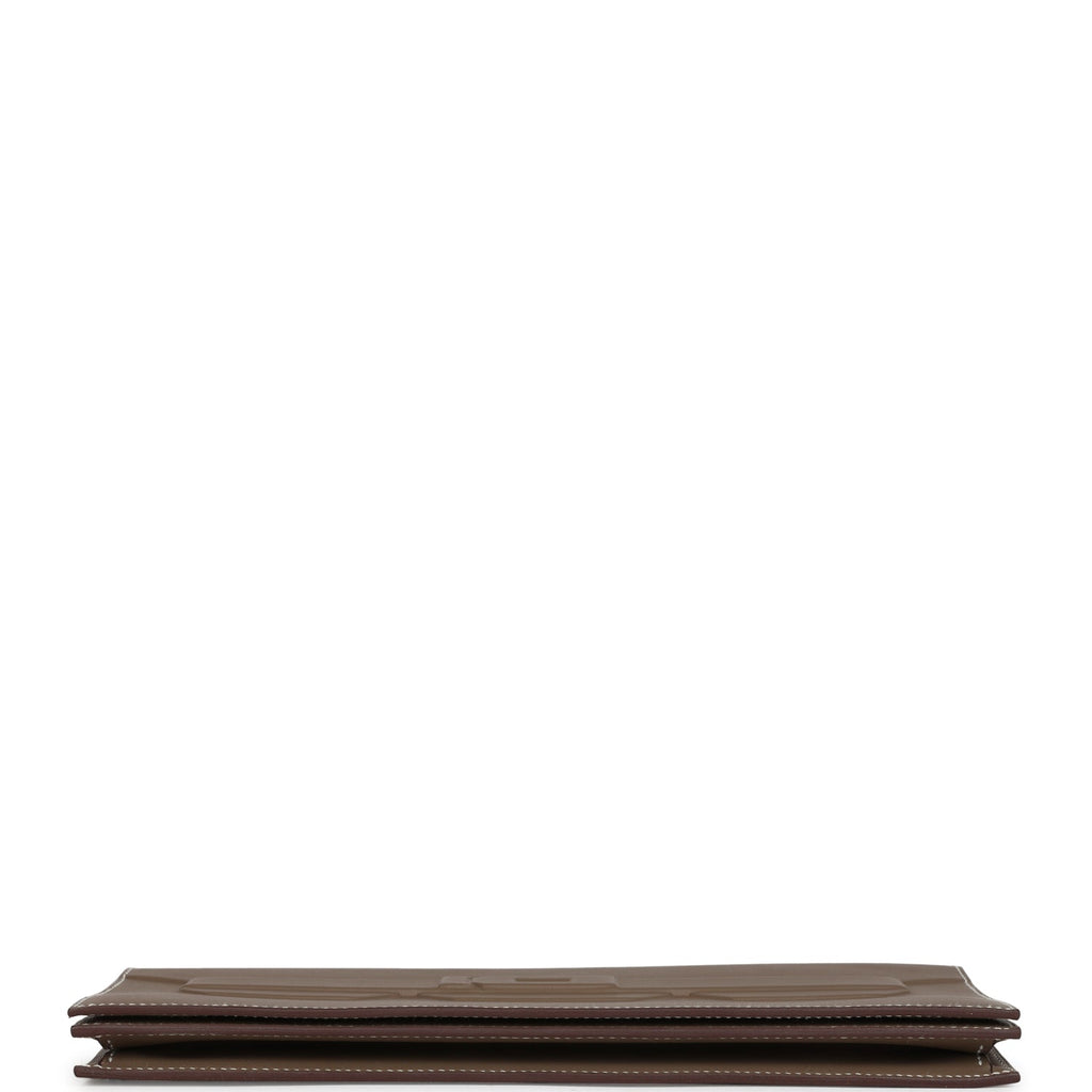 Hermes Shadow Kelly Cut Etoupe Swift - Exclusu