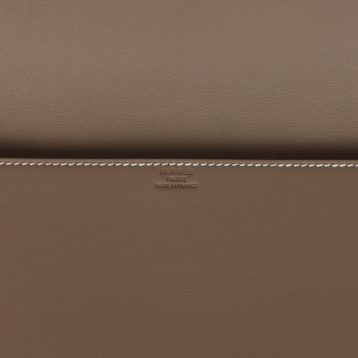 Hermes Shadow Kelly Cut Etoupe Swift - Exclusu