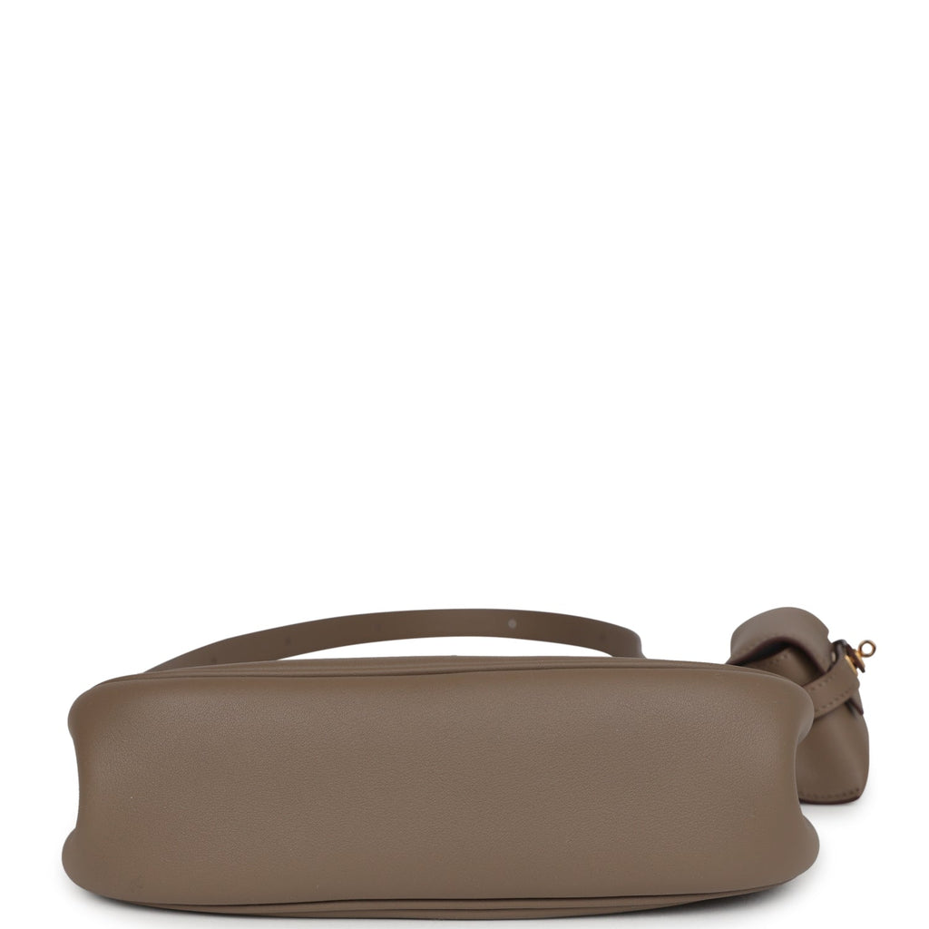 Hermes Kelly Moove Etoupe Swift Gold Hardware - Exclusu