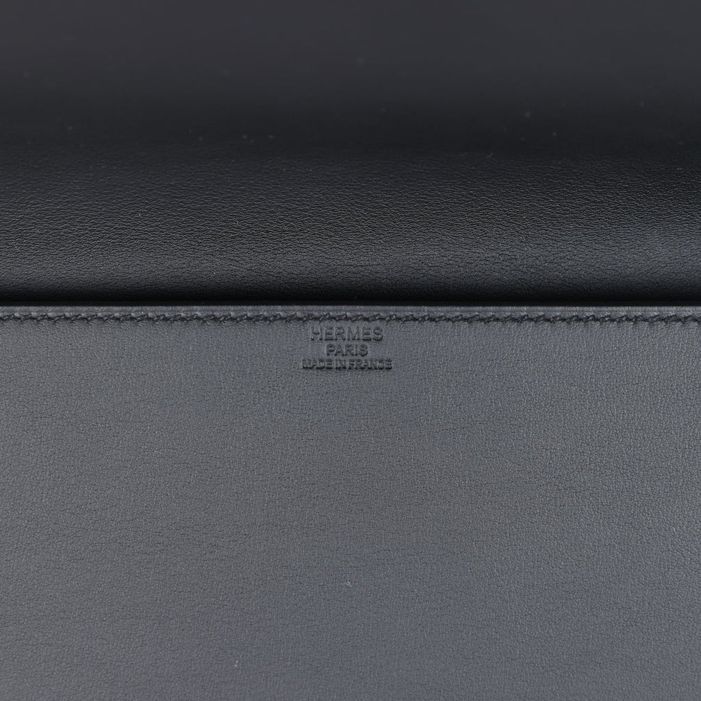 Hermes Shadow Kelly Cut Black Swift - Exclusu