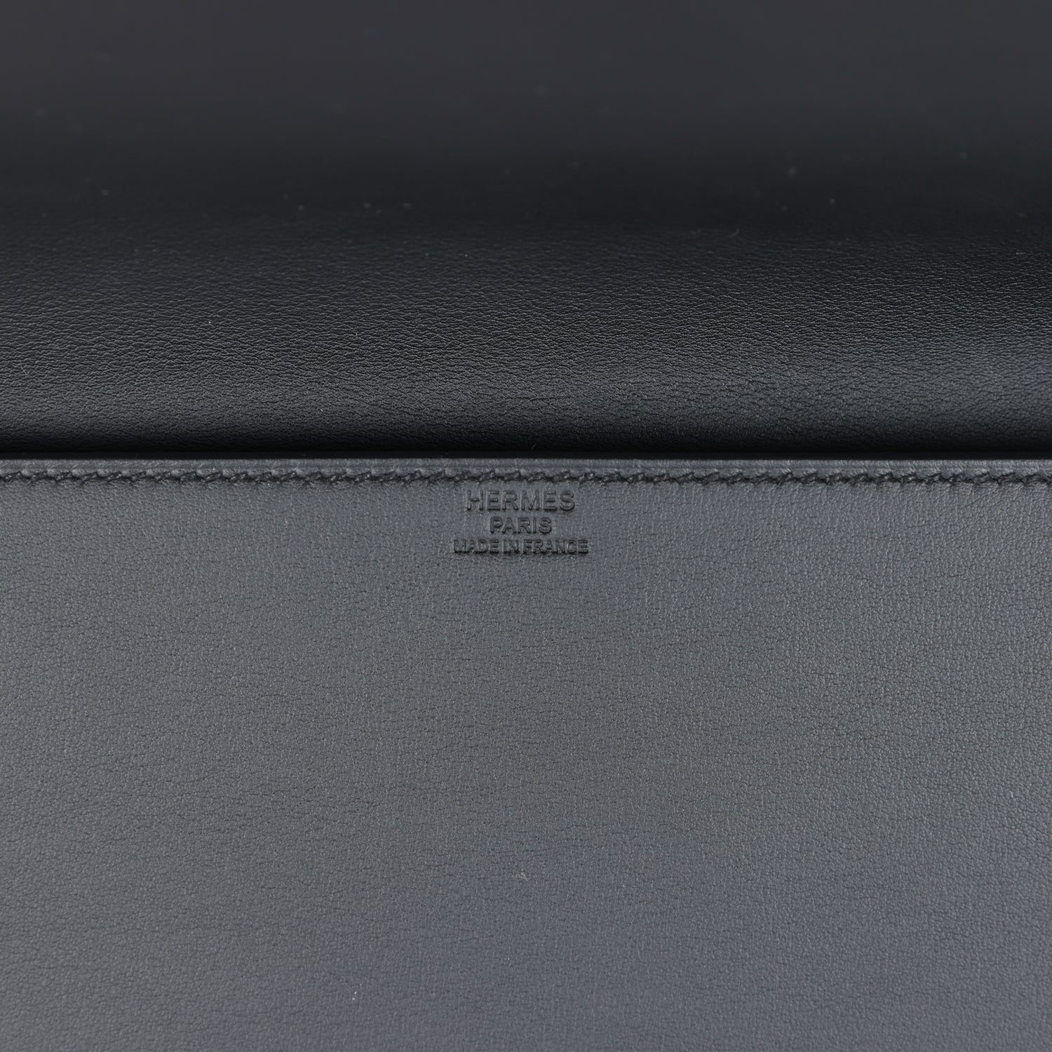 Hermes Shadow Kelly Cut Black Swift - Exclusu