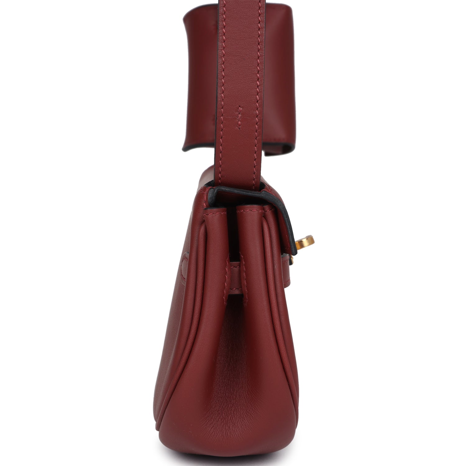 Hermes Kelly Moove Rouge H Swift Gold Hardware - Exclusu