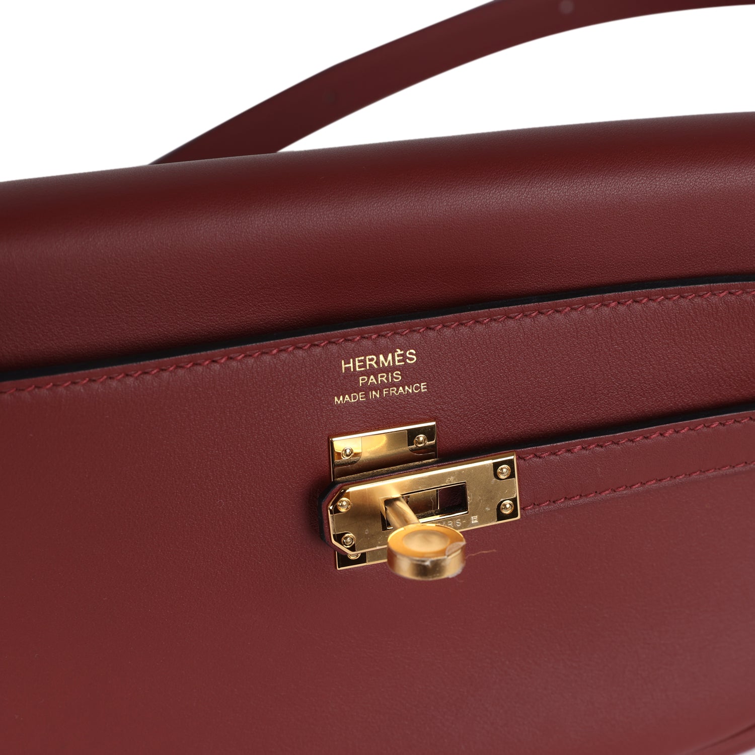 Hermes Kelly Moove Rouge H Swift Gold Hardware - Exclusu