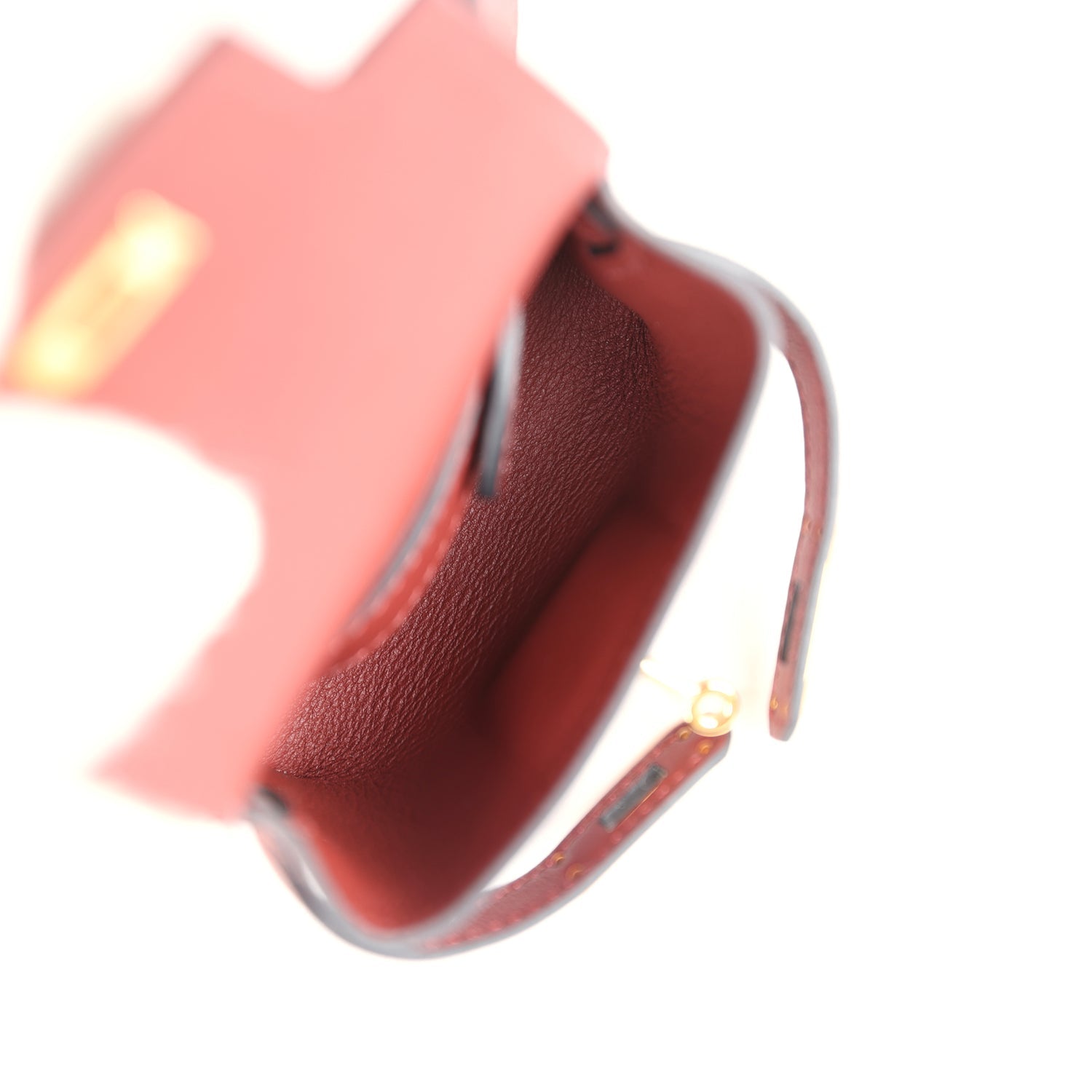 Hermes Kelly Moove Rouge H Swift Gold Hardware - Exclusu