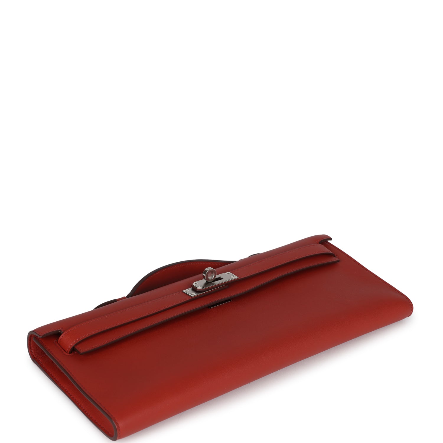 Hermes Kelly Cut Sanguine Swift Palladium Hardware - Exclusu