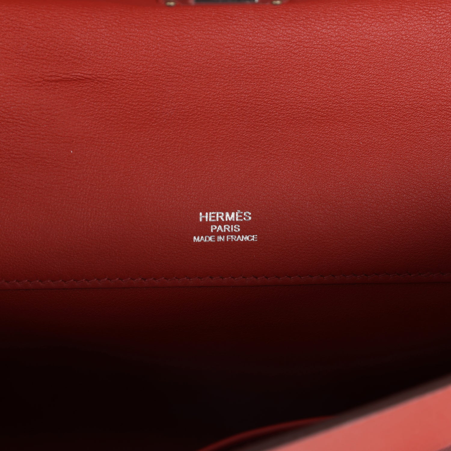 Hermes Kelly Cut Sanguine Swift Palladium Hardware - Exclusu