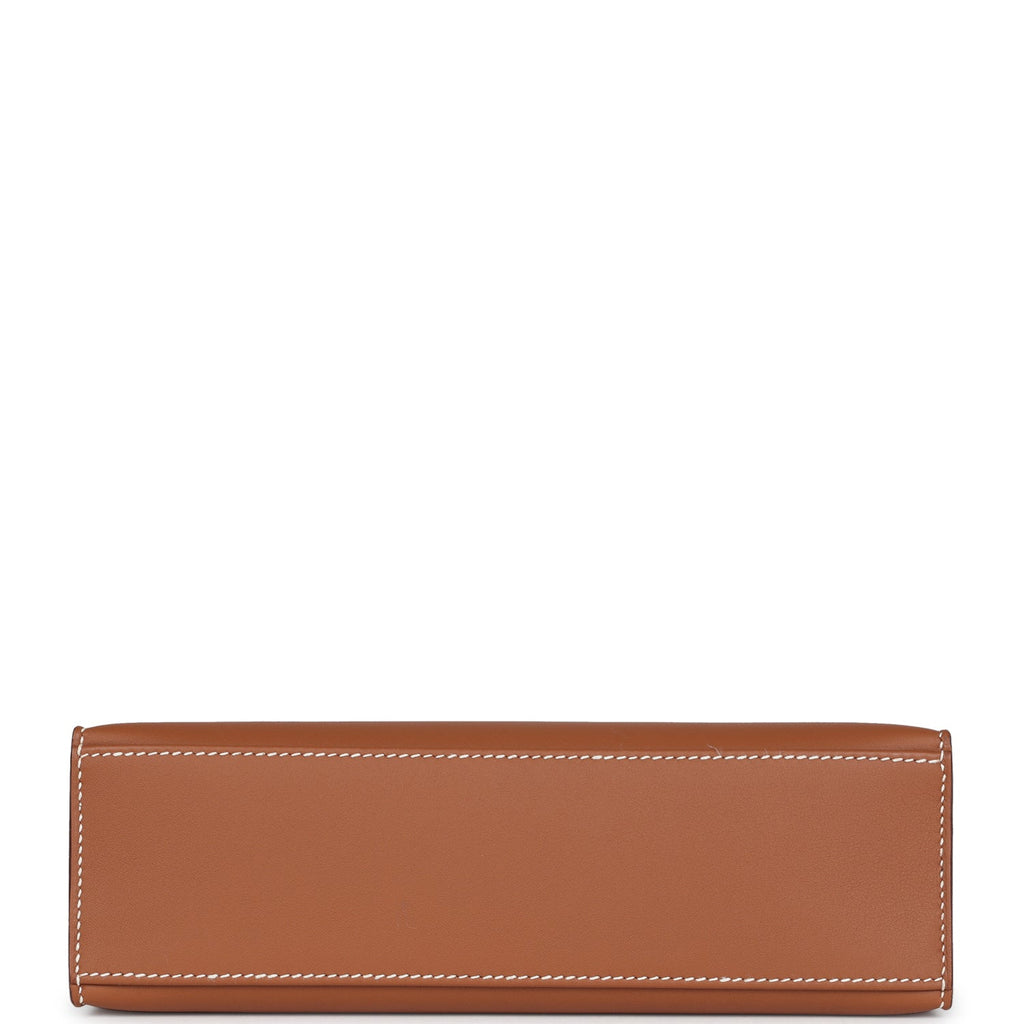 Hermes Kelly Pochette Gold Swift Gold Hardware - Exclusu