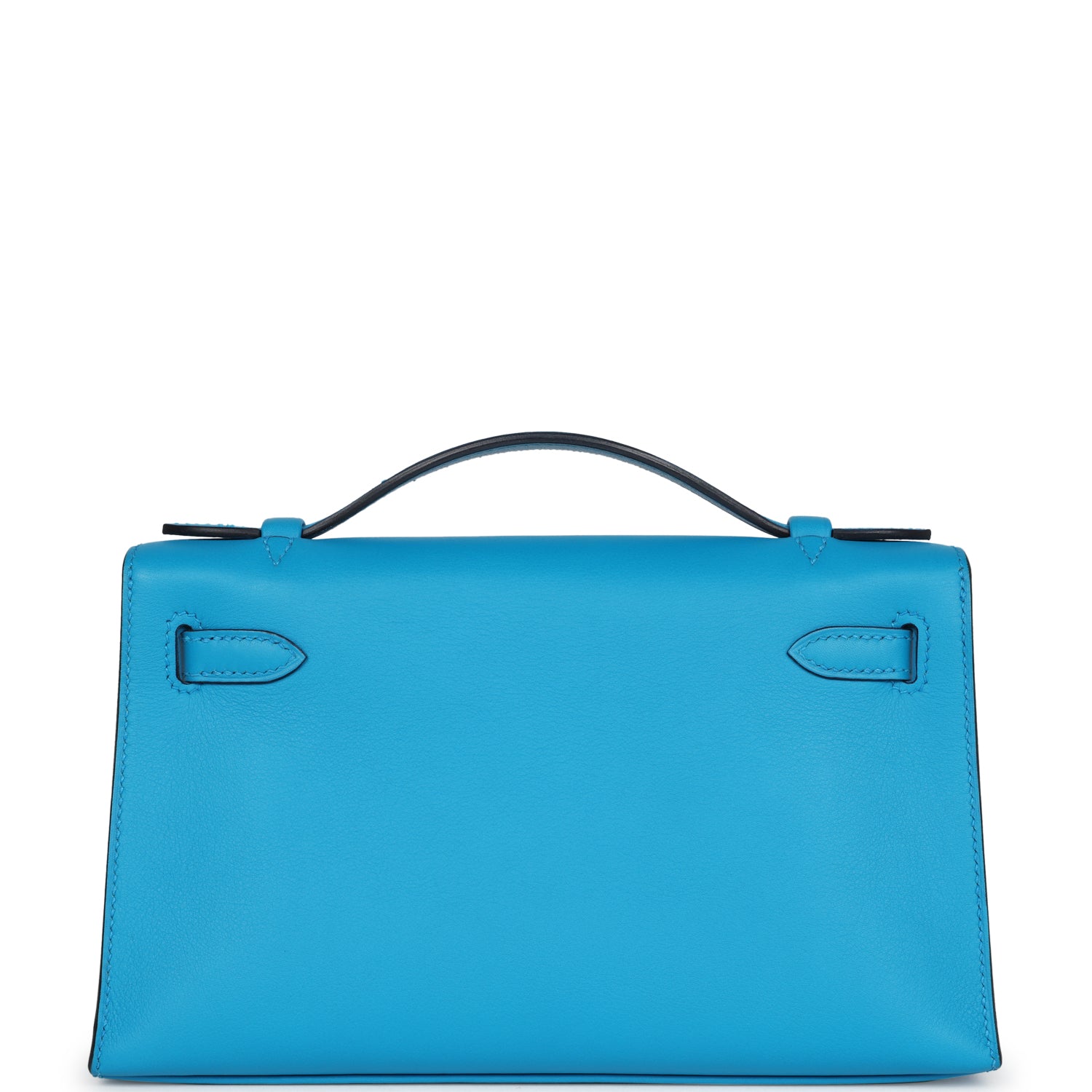Hermes Kelly Pochette Bleu Frida Swift Gold Hardware - Exclusu