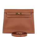 Hermes Kelly Danse Gold Verso Evercolor Gold Hardware - Exclusu