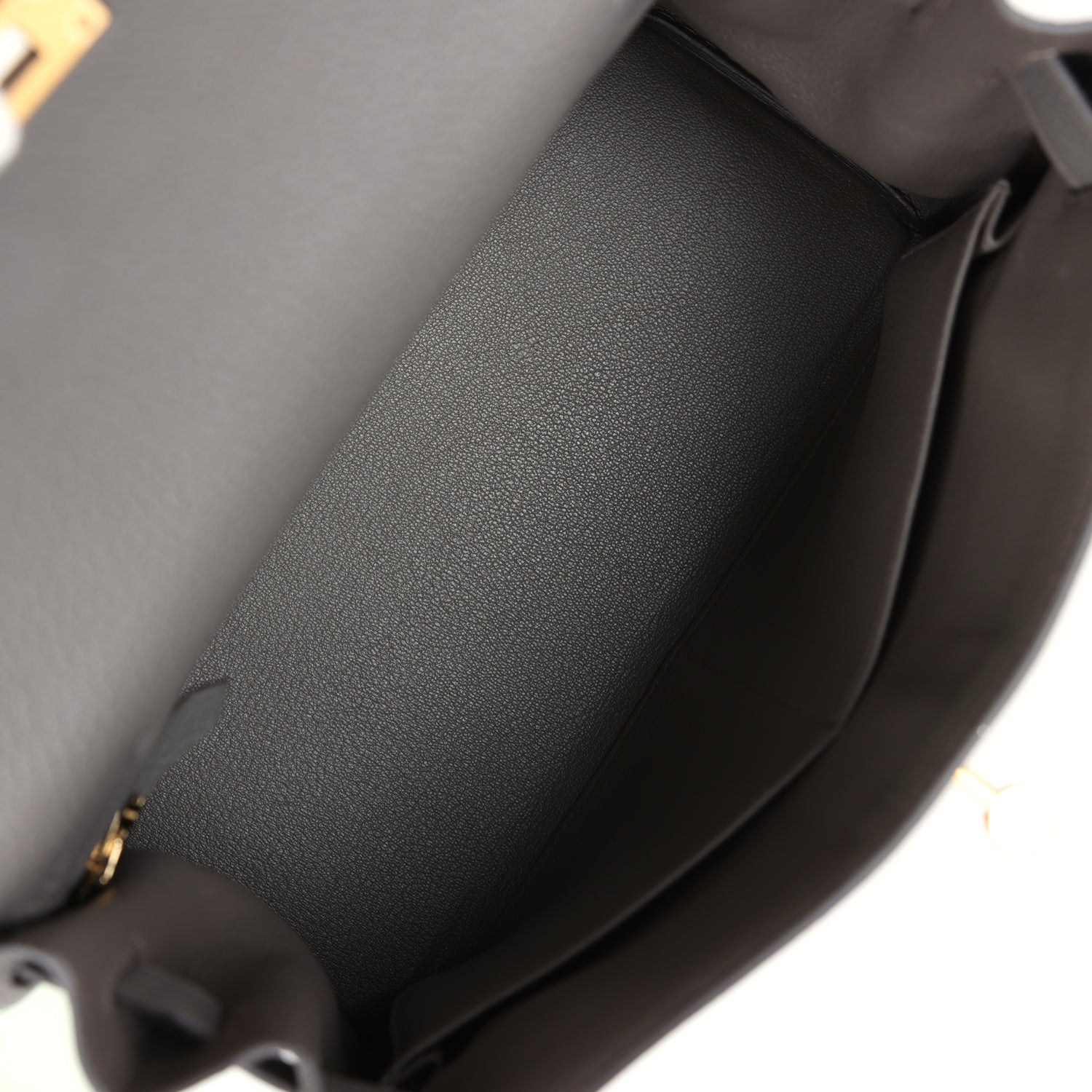 Hermes Kelly Retourne 28 Etain Togo Gold Hardware - Exclusu