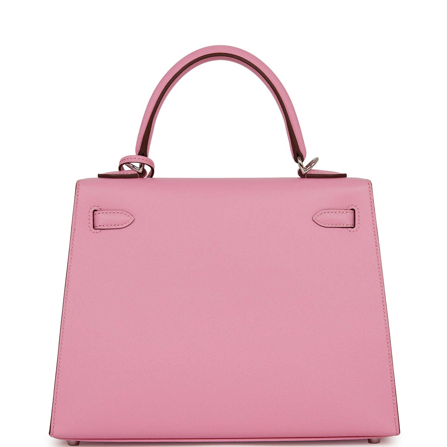 Hermes Kelly Sellier 25 Pink 5P Verso Madame Palladium Hardware - Exclusu