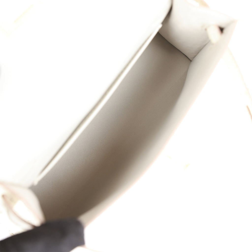 Hermes Kelly Sellier 20 Beton Matte Alligator Gold Hardware - Exclusu