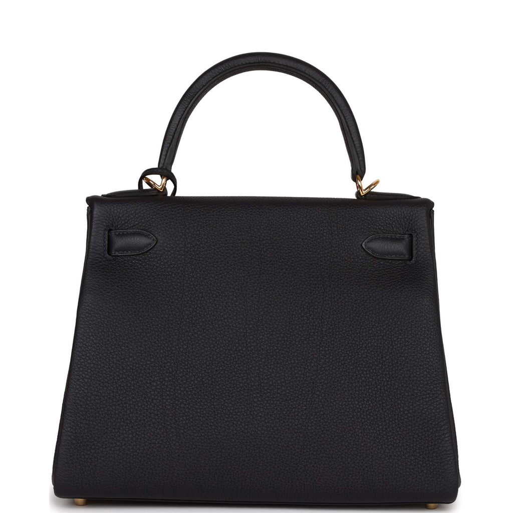 Hermes Kelly Retourne 28 Caban Togo Gold Hardware - Exclusu