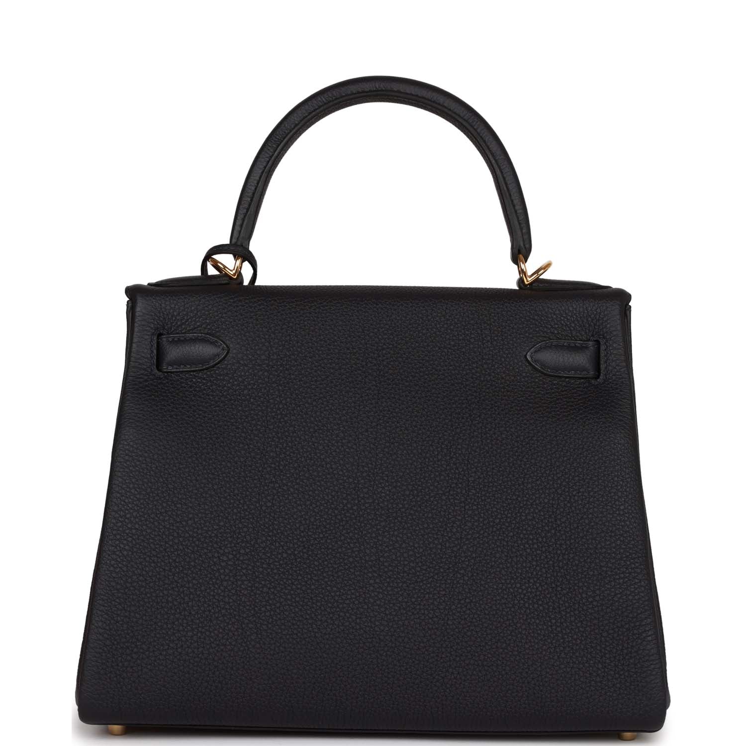 Hermes Kelly Retourne 28 Caban Togo Gold Hardware - Exclusu