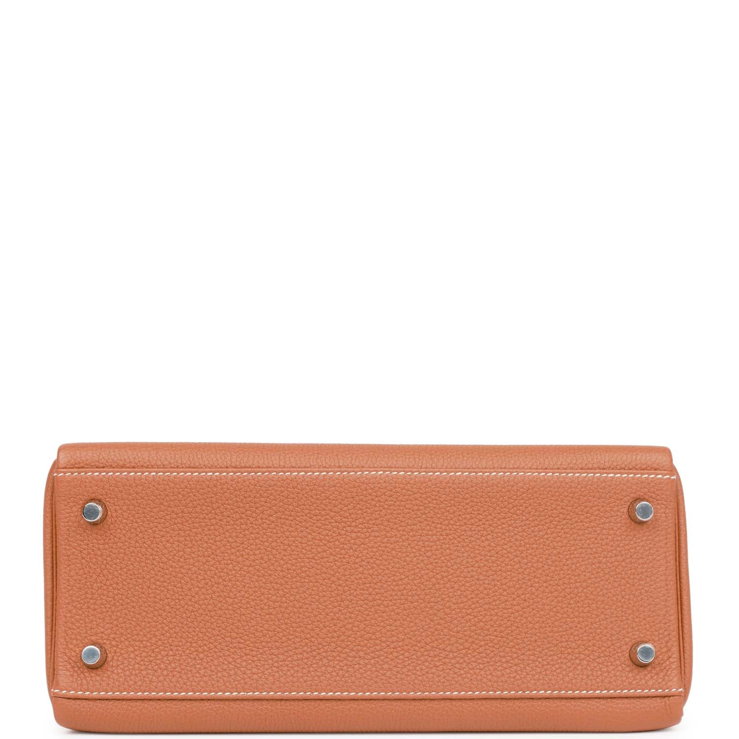 Hermes Kelly Retourne 28 Gold Togo Palladium Hardware - Exclusu